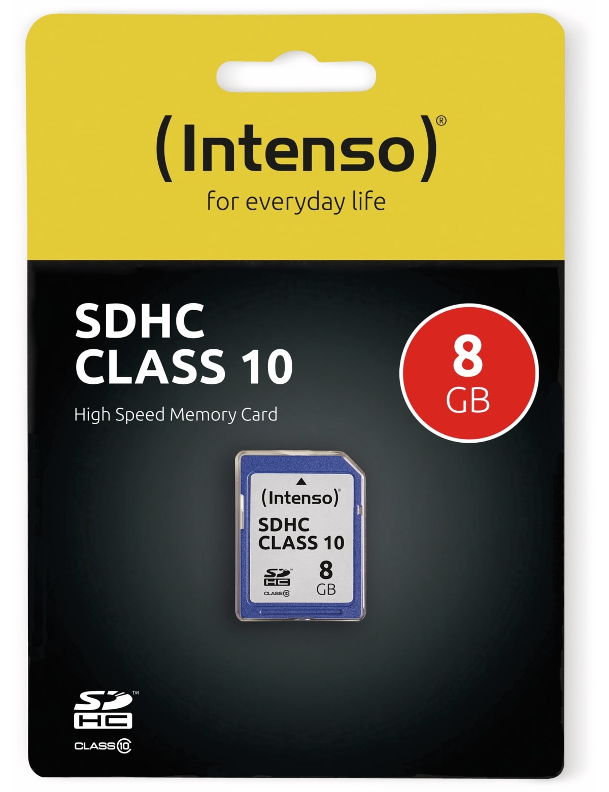 INTENSO SDHC Card 3411460, 8 GB, Class 10 INTENSO SDHC Card 3411460, 8 GB, Class 10