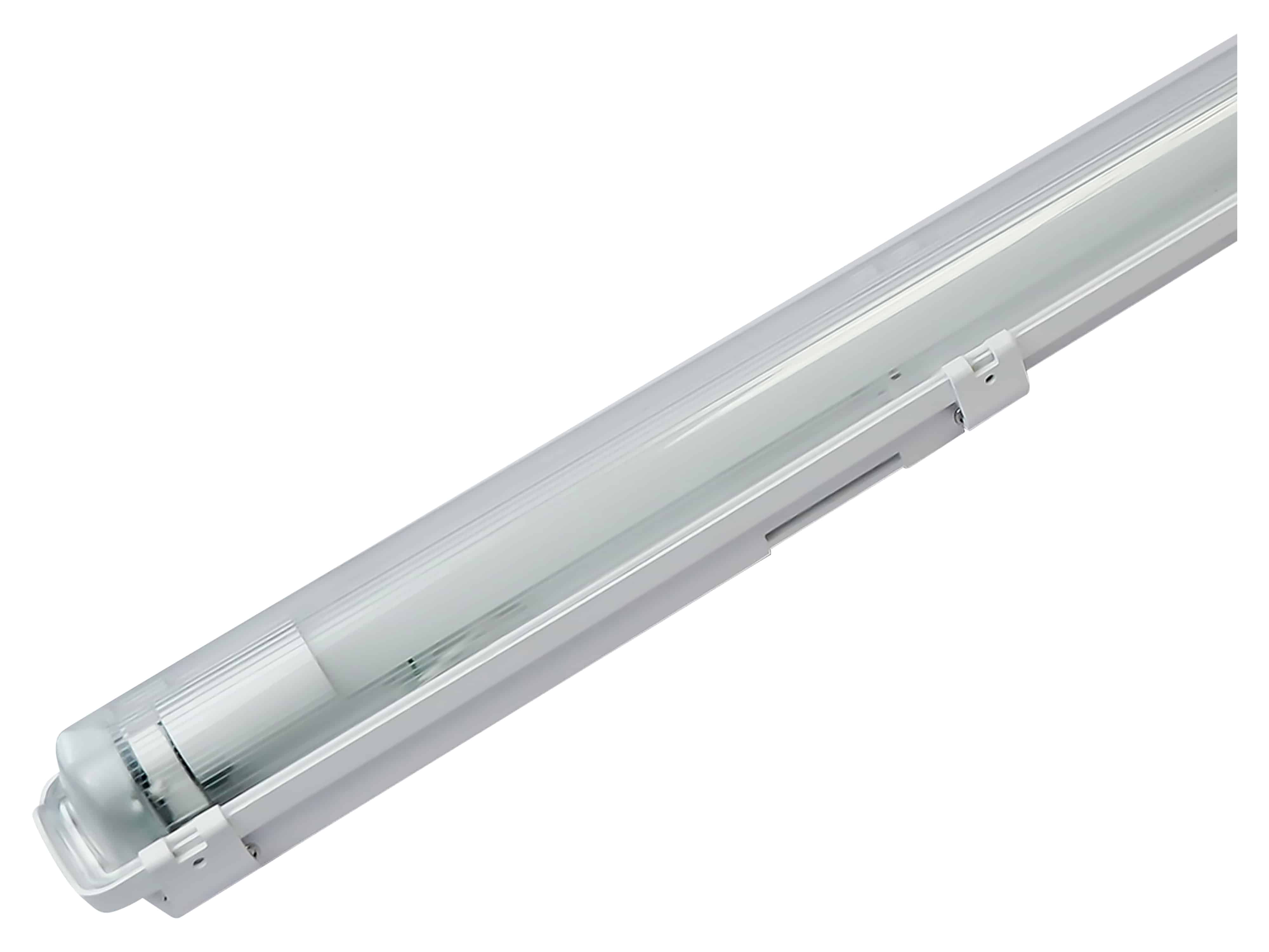 MÜLLER-LICHT LED-Feuchtraum-Wannenleuchte AQUA-PROMO 1/120, 16 W, 1680 lm, 4000 K, 1272 mm MÜLLER-LICHT LED-Feuchtraum-Wannenleuchte AQUA-PROMO 1/120, 16 W, 1680 lm, 4000 K, 1272 mm