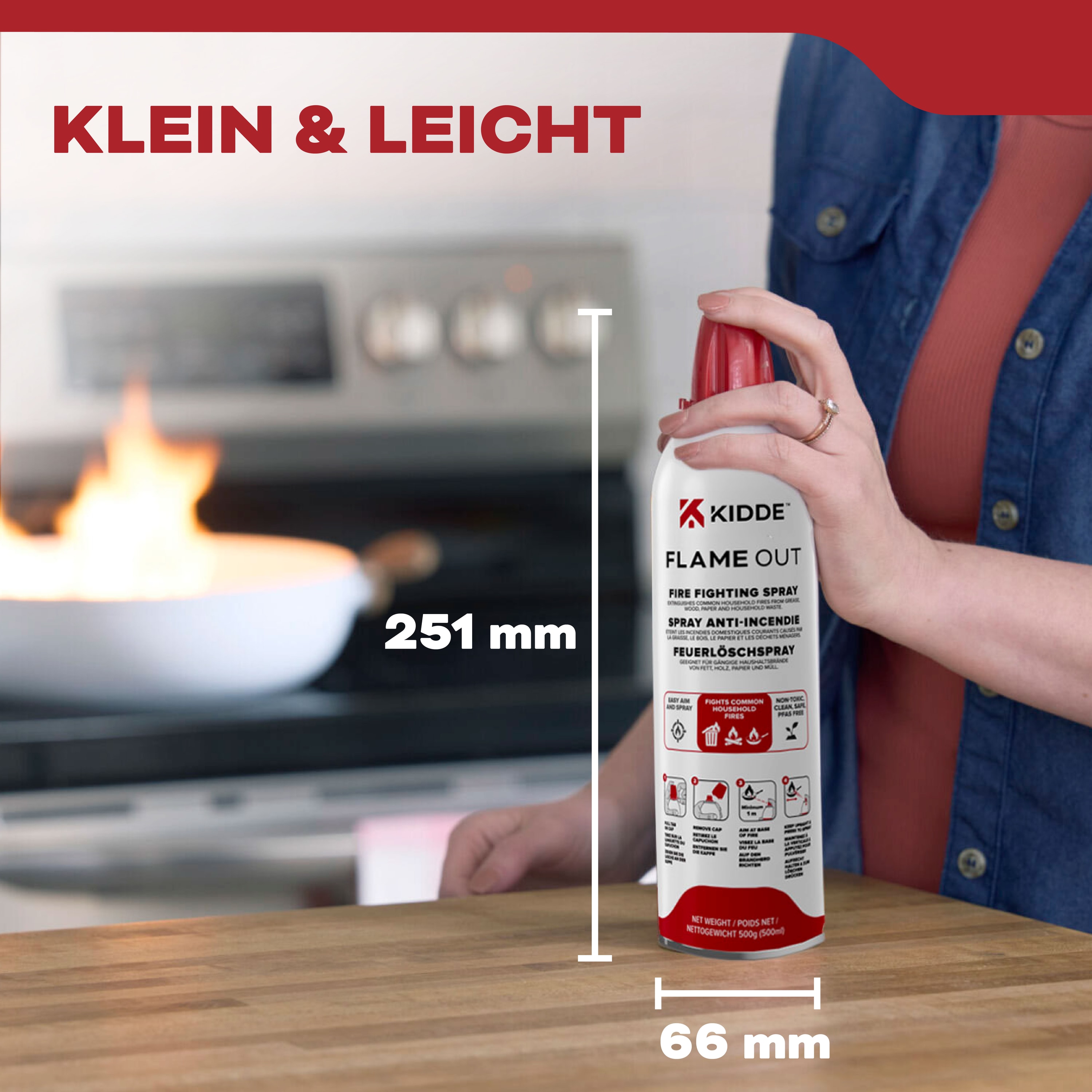 KIDDE Feuerlöschspray KFS-500 KIDDE Feuerlöschspray KFS-500