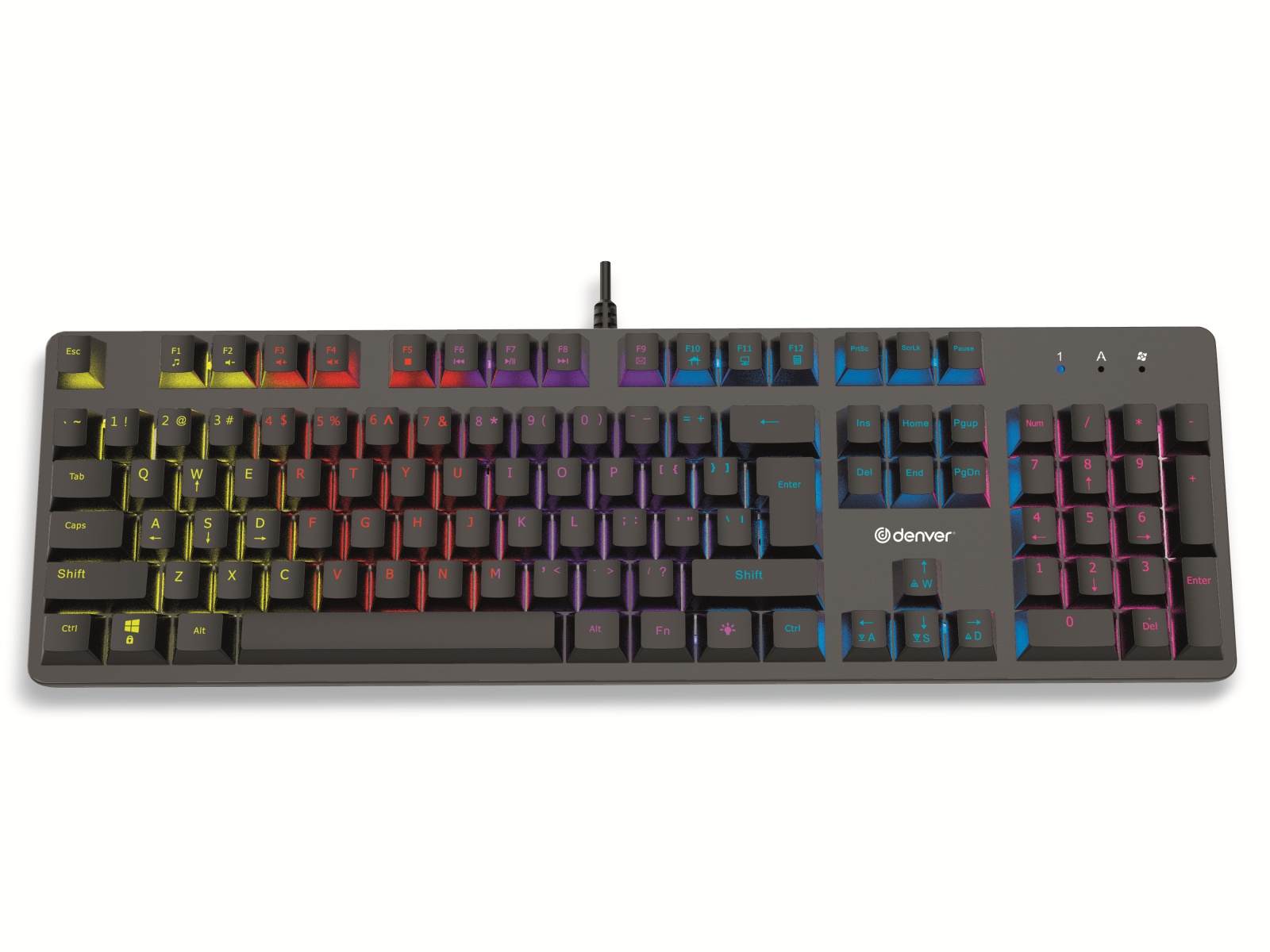 DENVER Gaming-Tastatur GKK-330DE DENVER Gaming-Tastatur GKK-330DE