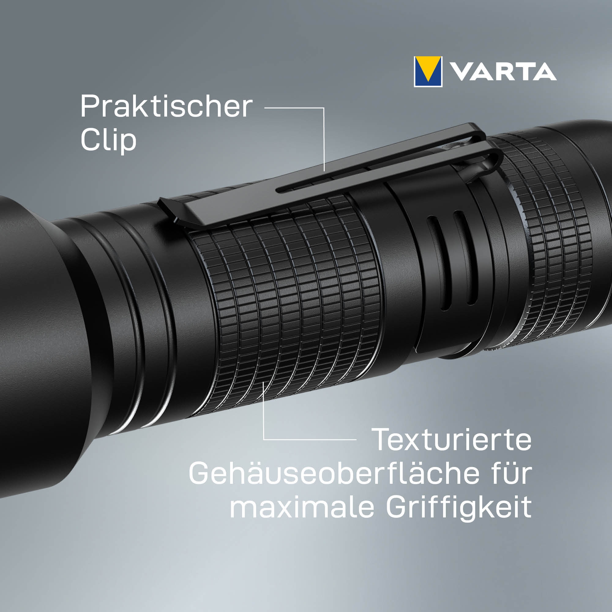 VARTA LED-Taschenlampe Aluminium Light Pro F30, 400 lm, Batteriebetrieb VARTA LED-Taschenlampe Aluminium Light Pro F30, 400 lm, Batteriebetrieb