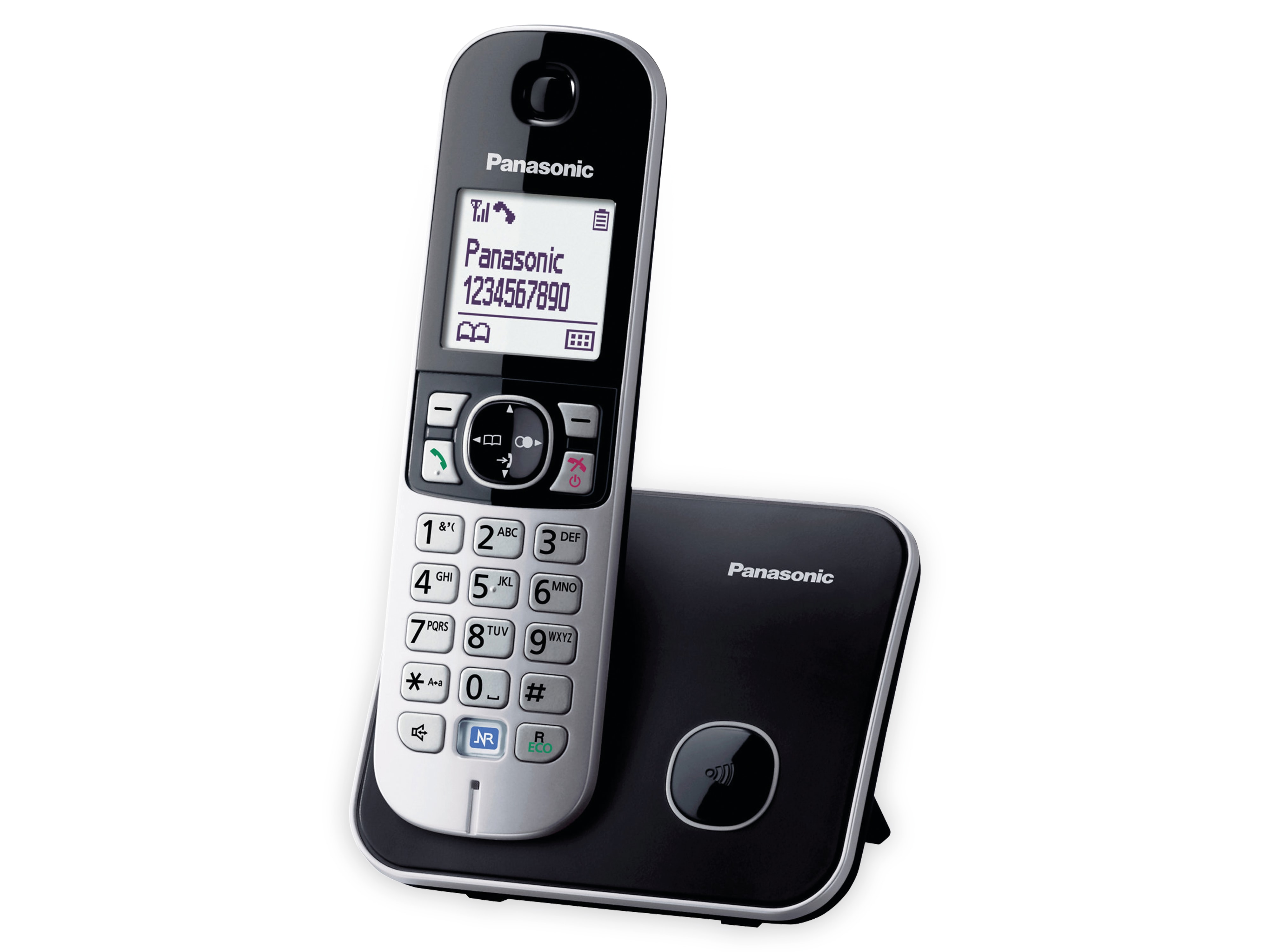PANASONIC DECT-Telefon KX-TG6811Gs, perlsilber PANASONIC DECT-Telefon KX-TG6811Gs, perlsilber