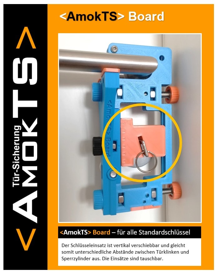 AMOKTS Türsicherung Board Türsicherung Board