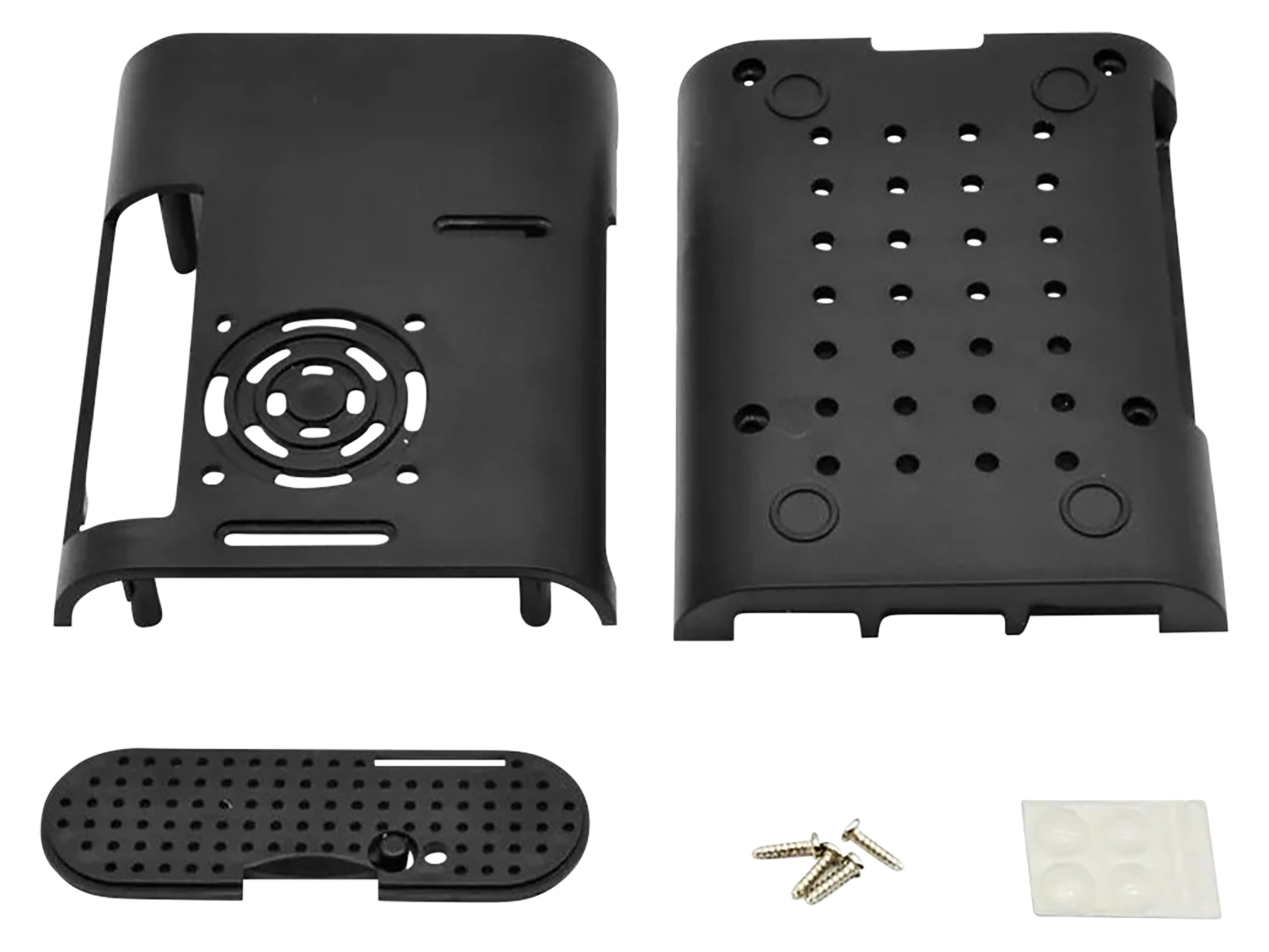 KUBII ABS Gehäuse für Raspberry Pi 5, LT-5BE KUBII ABS Gehäuse für Raspberry Pi 5, LT-5BE