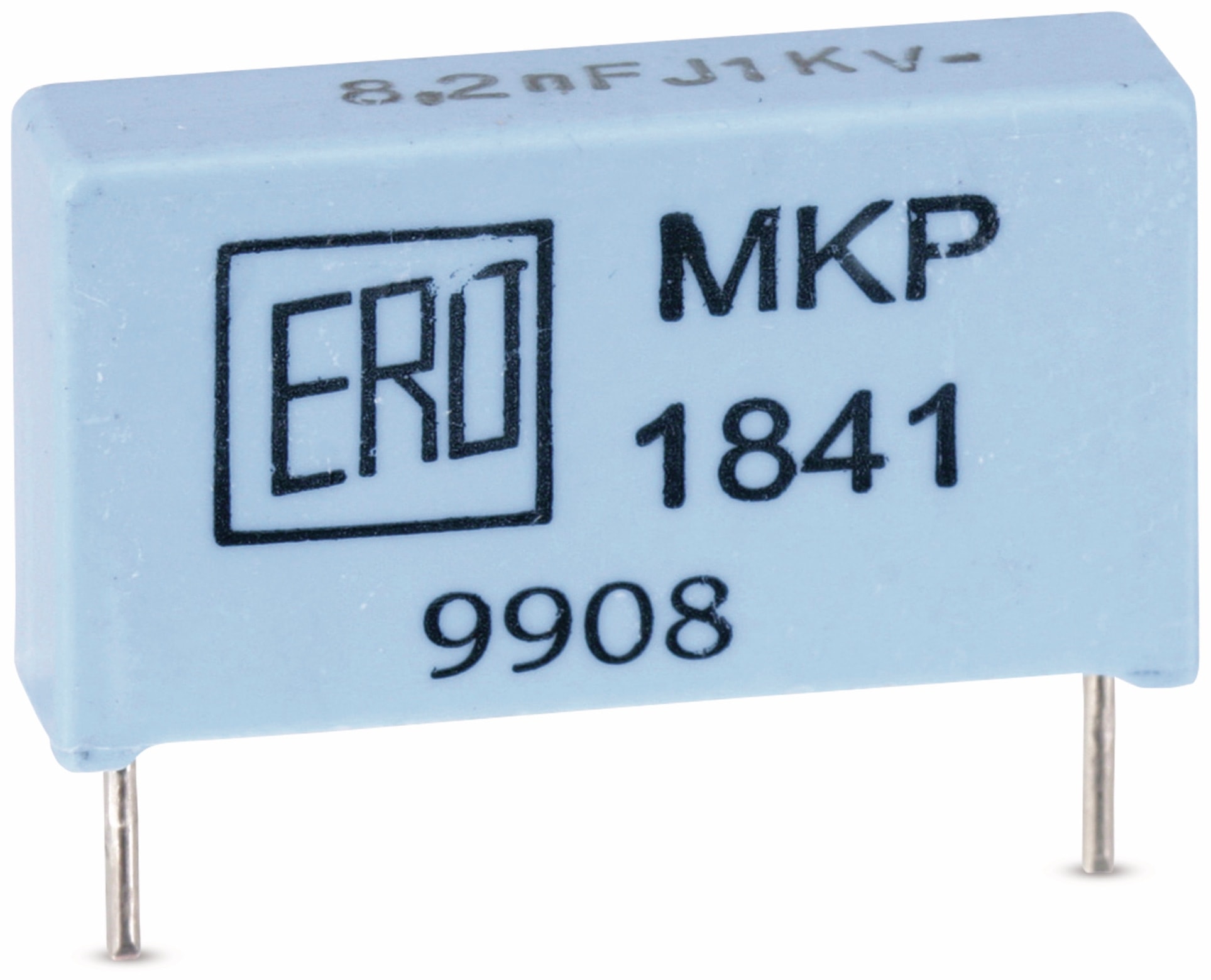 Kondensator, 8,2 nF, 1000 V, radial, RM 22,5 Kondensator, 8,2 nF, 1000 V, RM 22,5