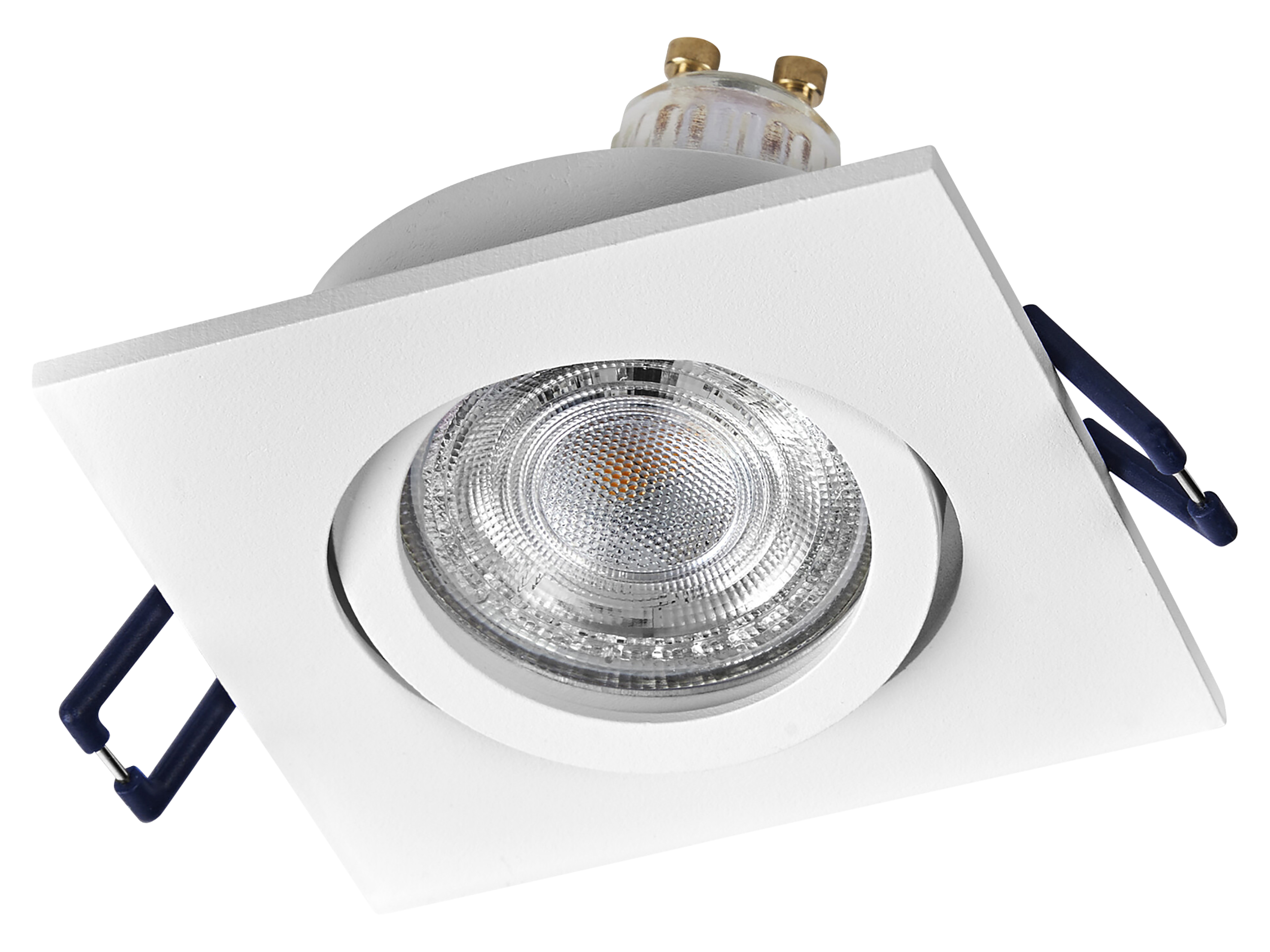 OSRAM LED-Einbauleuchte, GU10, 4,5W, 2700K, 400lm, warmweiß, IP20, weiß, 3er Set OSRAM LED-Einbauleuchte, GU10, 4,5W, 2700K, 400lm, warmweiß, IP20, weiß, 3er Set