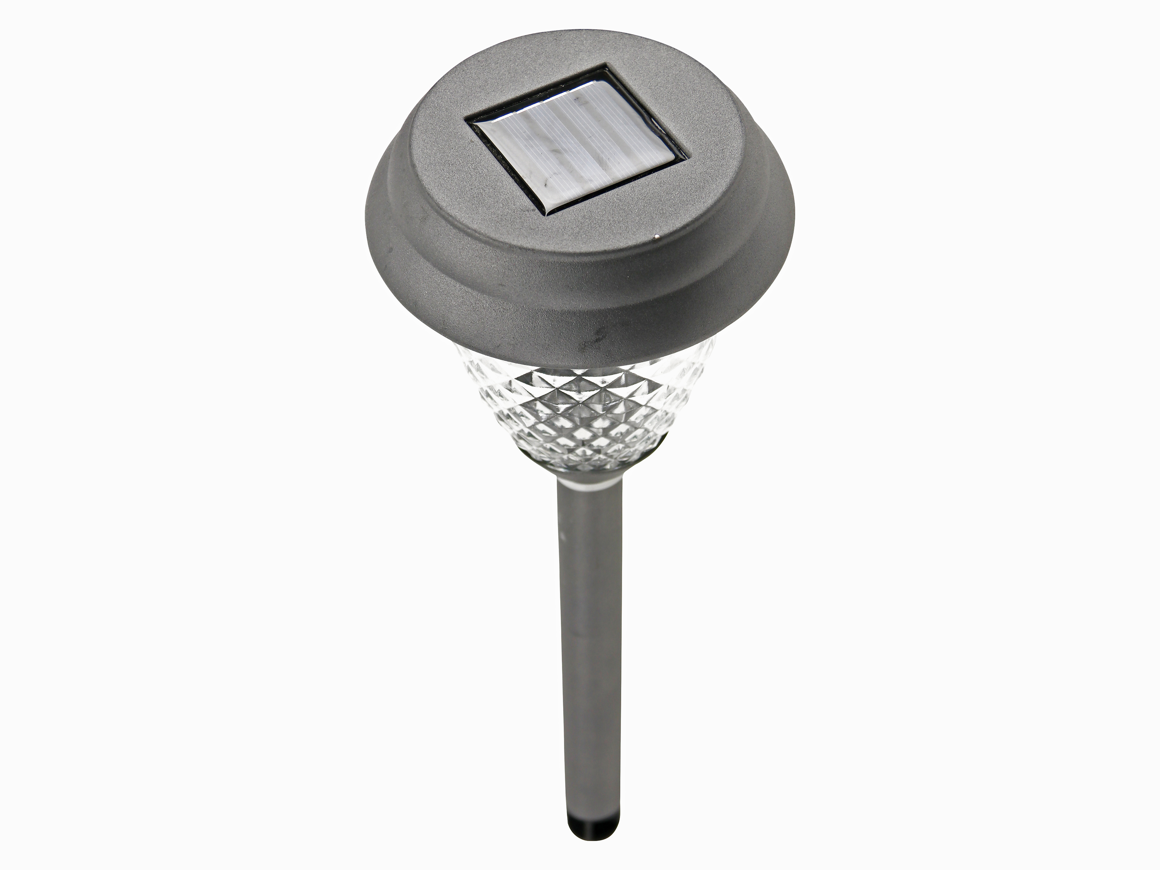 LED-Solargartenleuchte, grau, 41 cm LED-Solargartenleuchte, grau, 41 cm