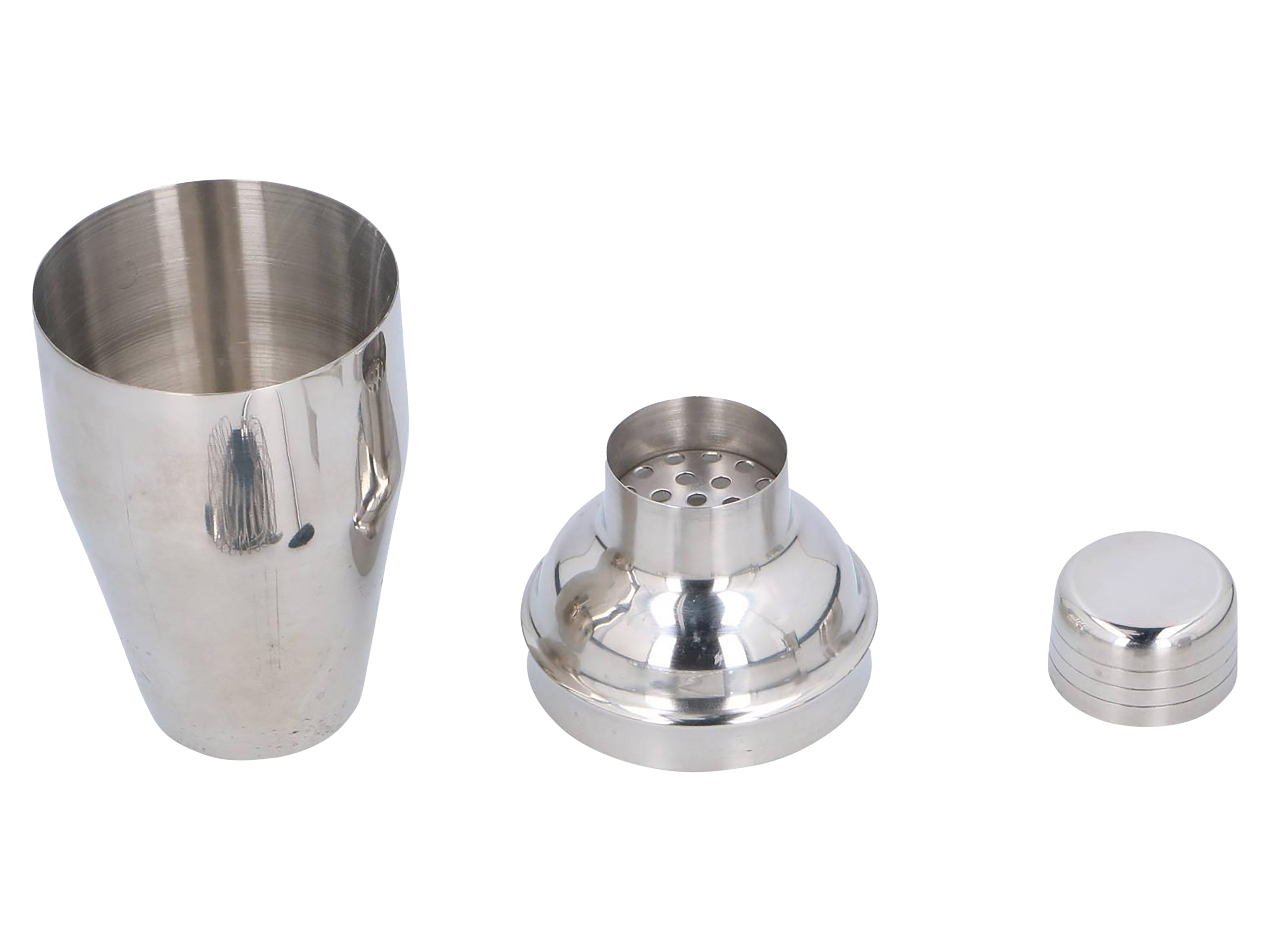ALPINA Cocktail-Set 10185, 5-Teilig, Shaker 350ml, rostfrei, Edelstahl ALPINA Cocktail-Set 10185, 5-Teilig, Shaker 350ml, rostfrei, Edelstahl