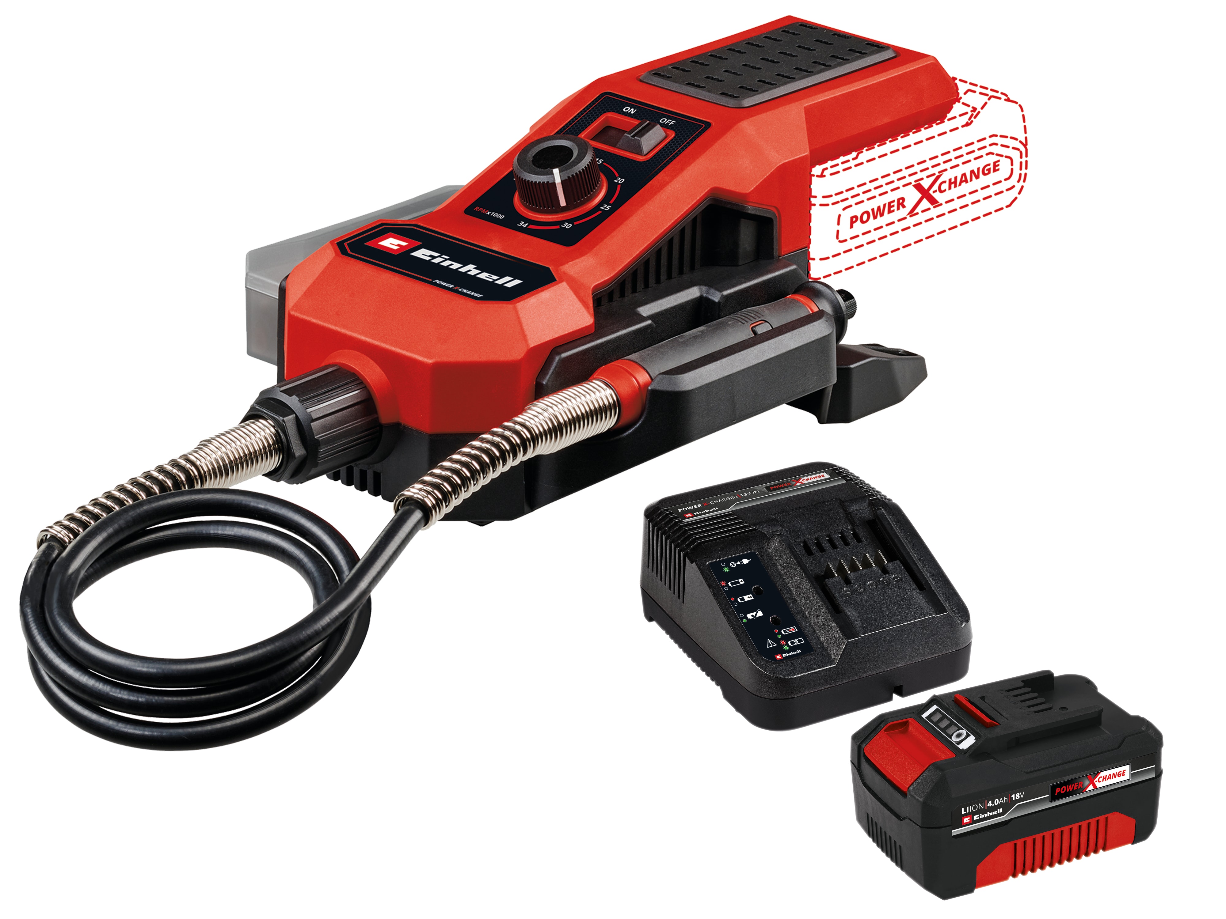 EINHELL Akku Schleif-/ Gravur-W. (stat), TE-MT 18/34 Li Kit (1x 4,0 Ah) EINHELL Akku Schleif-/ Gravur-W. (stat), TE-MT 18/34 Li Kit (1x 4,0 Ah)