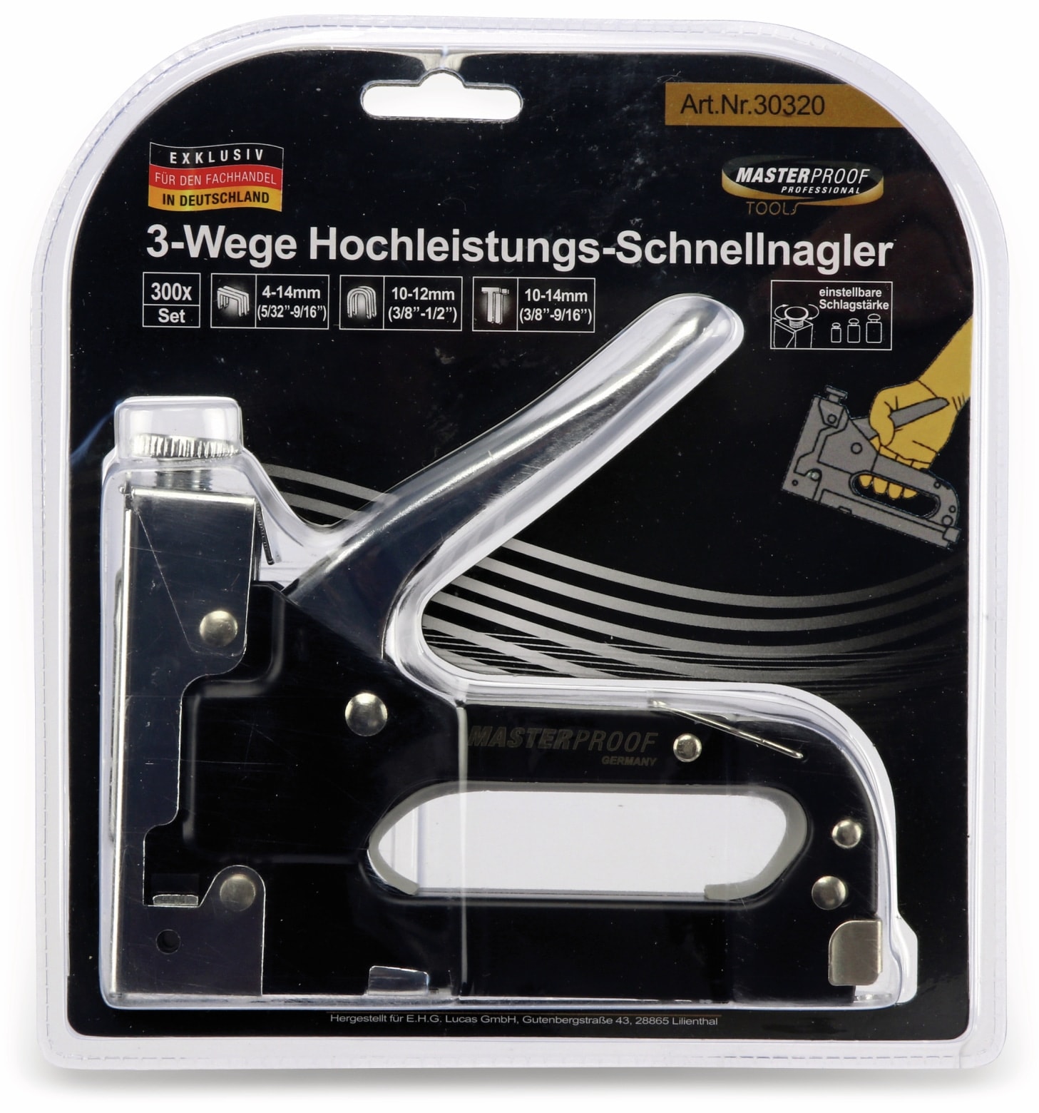 MASTERPROOF 3-Wege Hochleistungs Nagler MASTERPROOF 3-Wege Hochleistungs Nagler