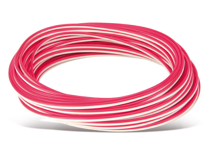 RAUTRONIC Zwillingslitze, 2x 0,14 mm², rot/weiß, 10 m RAUTRONIC Zwillingslitze, 2x 0,14 mm², rot/weiß, 10 m