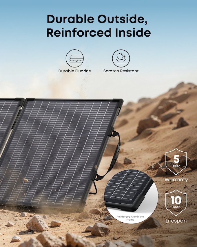 ANKER SOLIX Solarpanel PS400 B, tragbar Solarpanel ANKER SOLIX PS400 B, tragbar