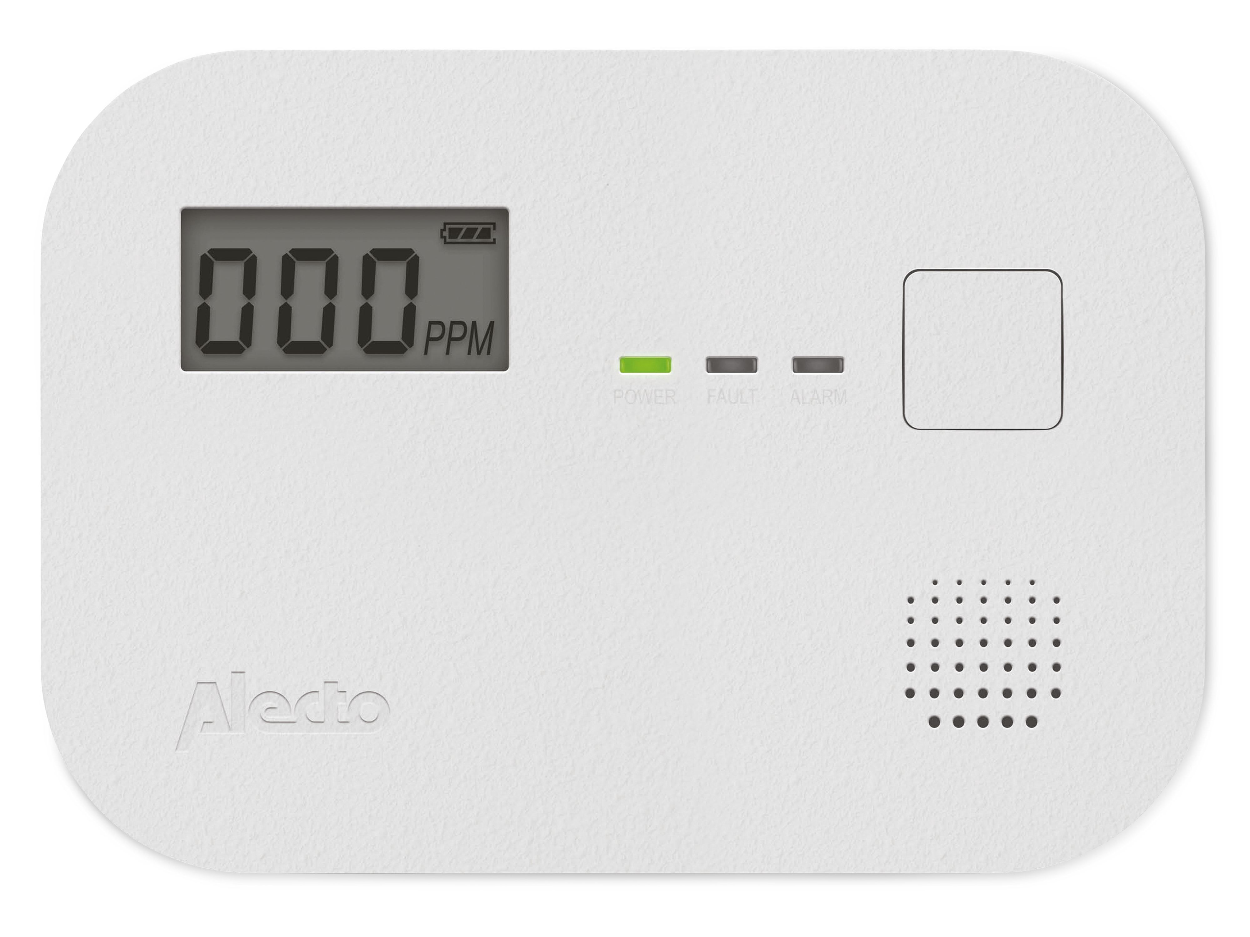 ALECTO Kohlenmonoxid-Melder COA3910, mit LED-Anzeige, weiß ALECTO Kohlenmonoxid-Melder COA3910, mit LED-Anzeige, weiß