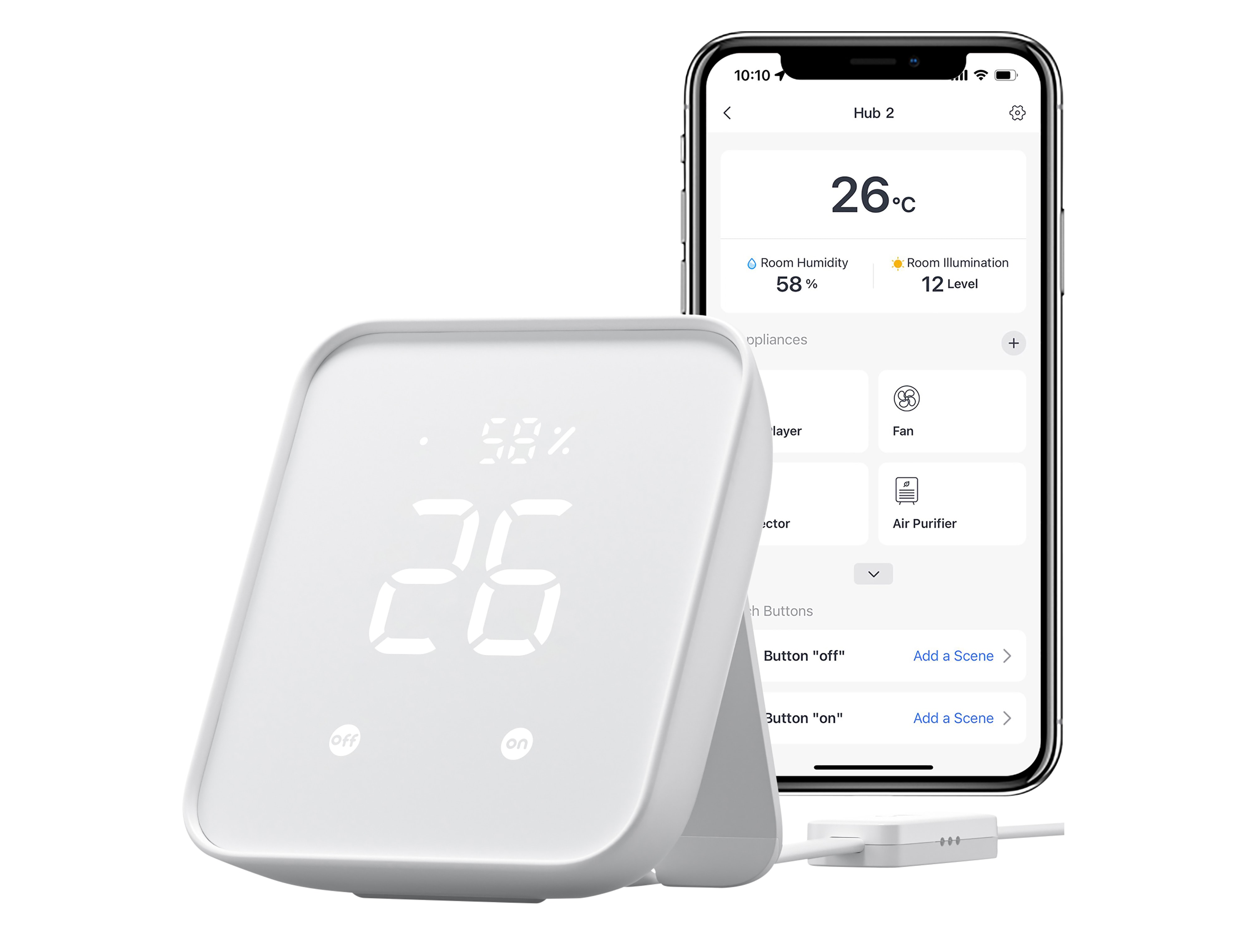 SWITCHBOT WLAN Thermometer Hygrometer, SWITCHBOT