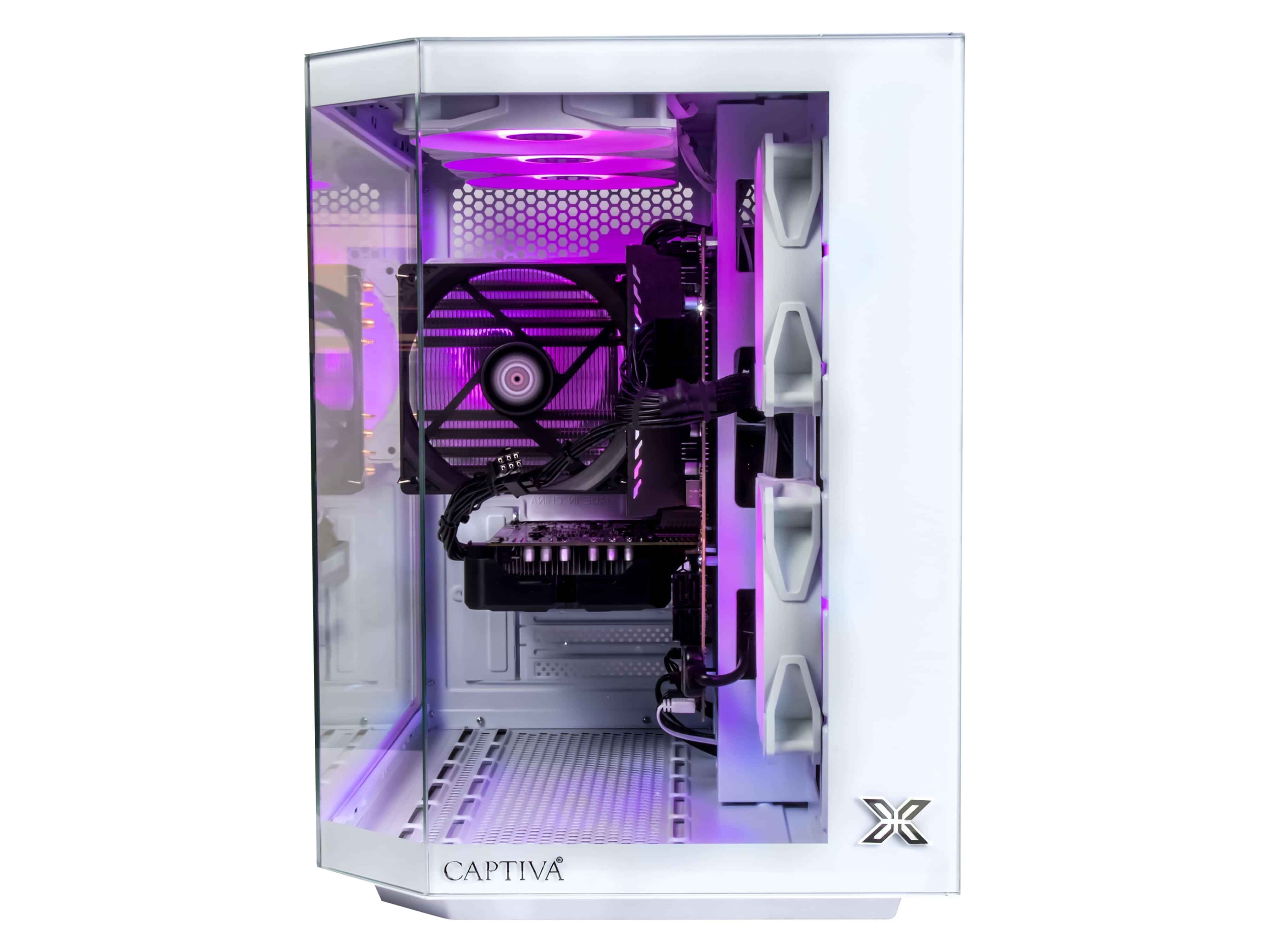 CAPTIVA Gaming-PC R88-438 Advanced Gaming AMD Ryzen™ 5 5500, 16 GB DDR4, 1 TB M.2 SSD NVME CAPTIVA Gaming-PC R88-438 Advanced Gaming AMD Ryzen™ 5 5500, 16 GB DDR4, 1 TB M.2 SSD NVME
