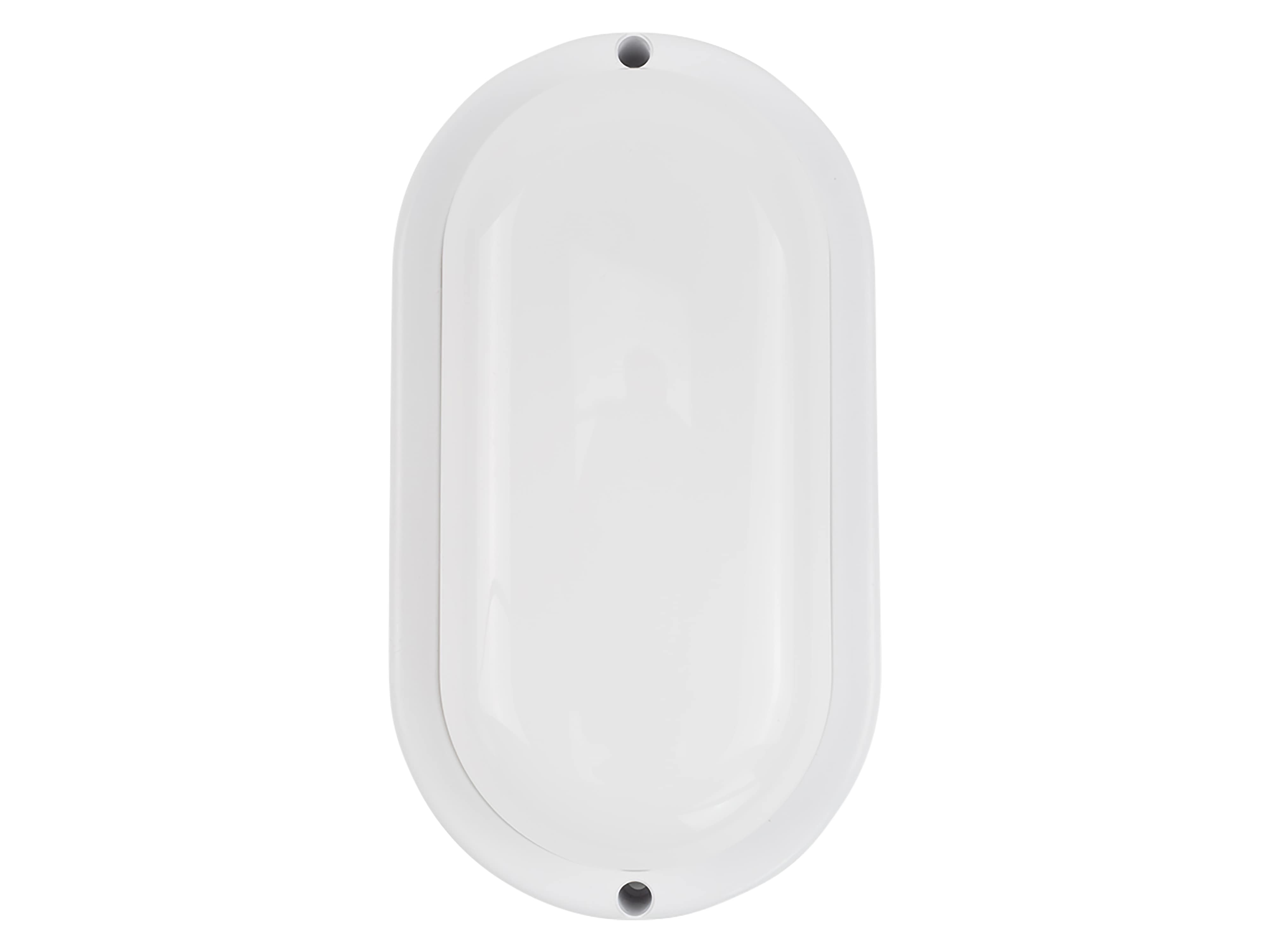 LUXULA LED-Kellerleuchte, 12W, EEK: F, 1080lm, CCT, IP54, weiß