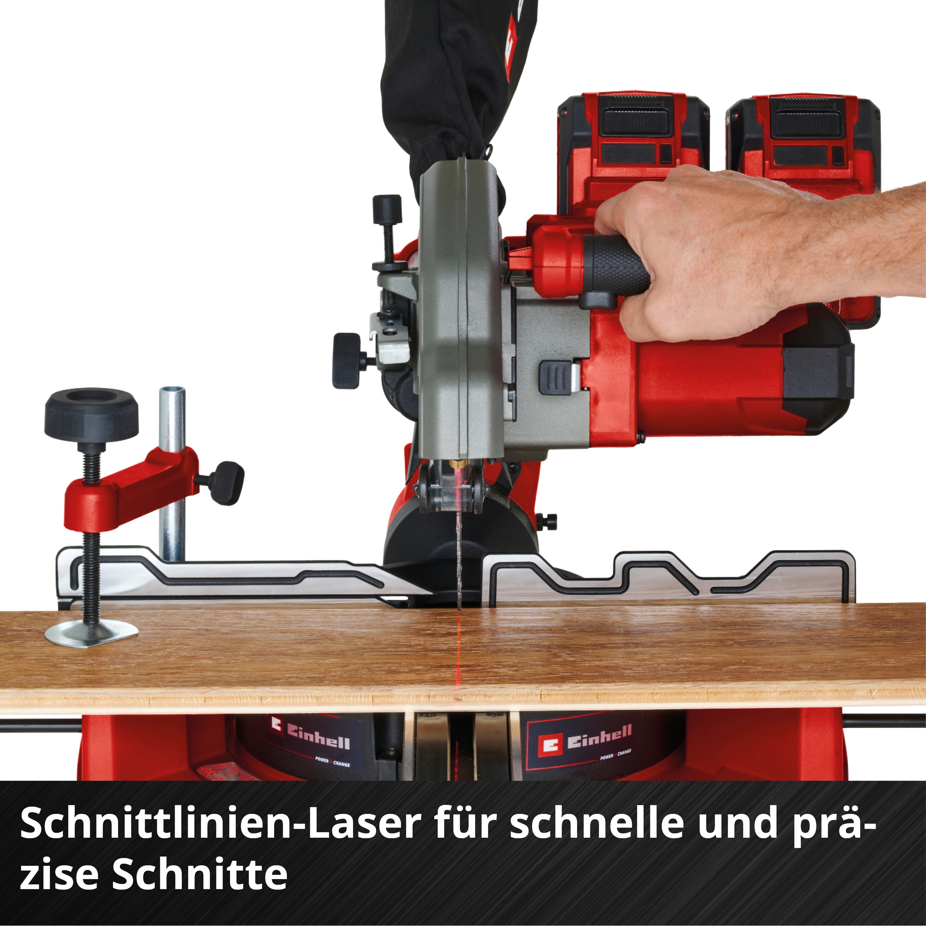 EINHELL Akku-Zug-Kapp-Gehrungssäge TE-SM 36/8 L Li-Solo EINHELL Akku-Zug-Kapp-Gehrungssäge TE-SM 36/8 L Li-Solo
