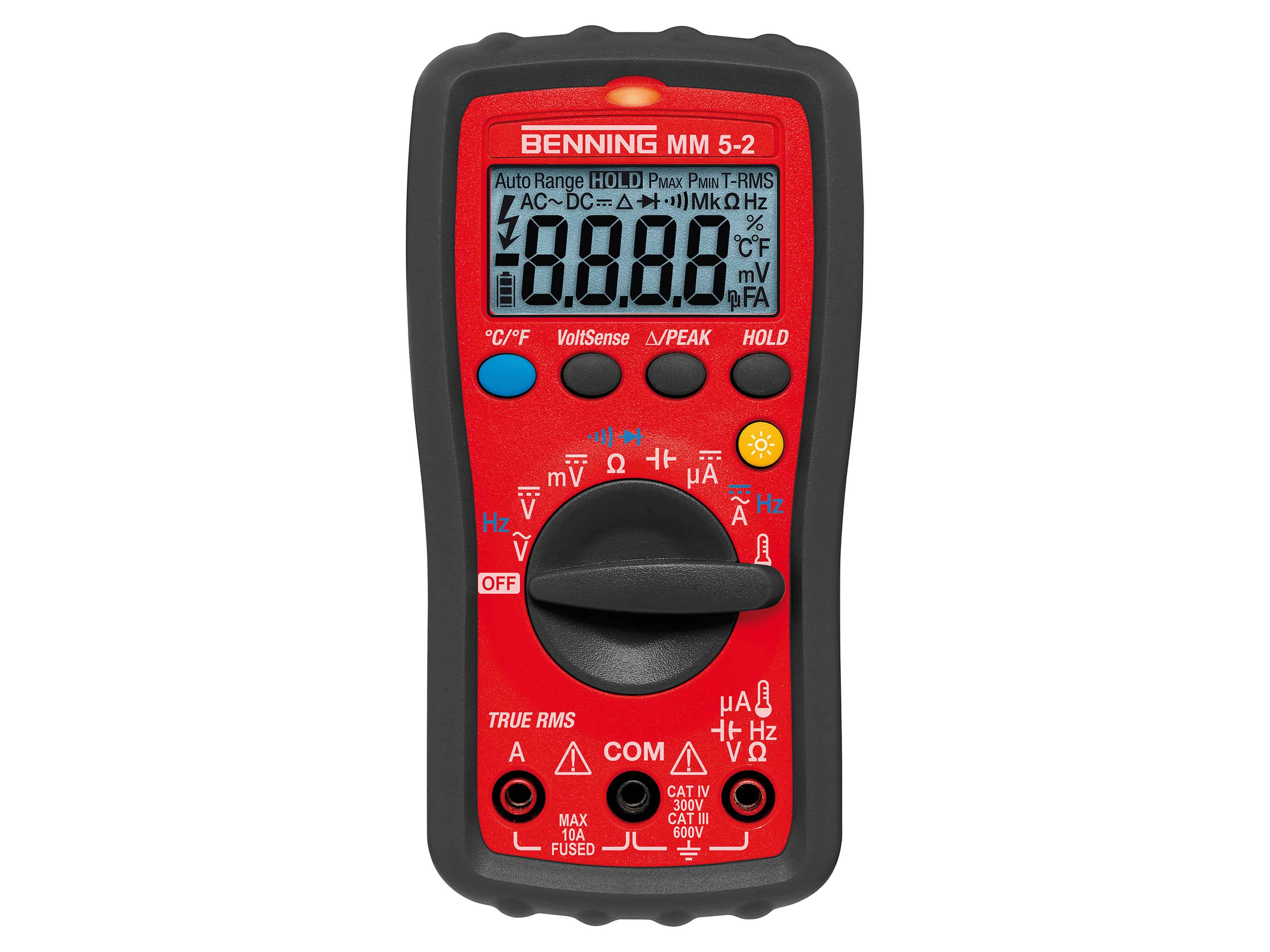 BENNING True-RMS Digital-Multimeter MM 5-2, 044071 BENNING True-RMS Digital-Multimeter MM 5-2, 044071