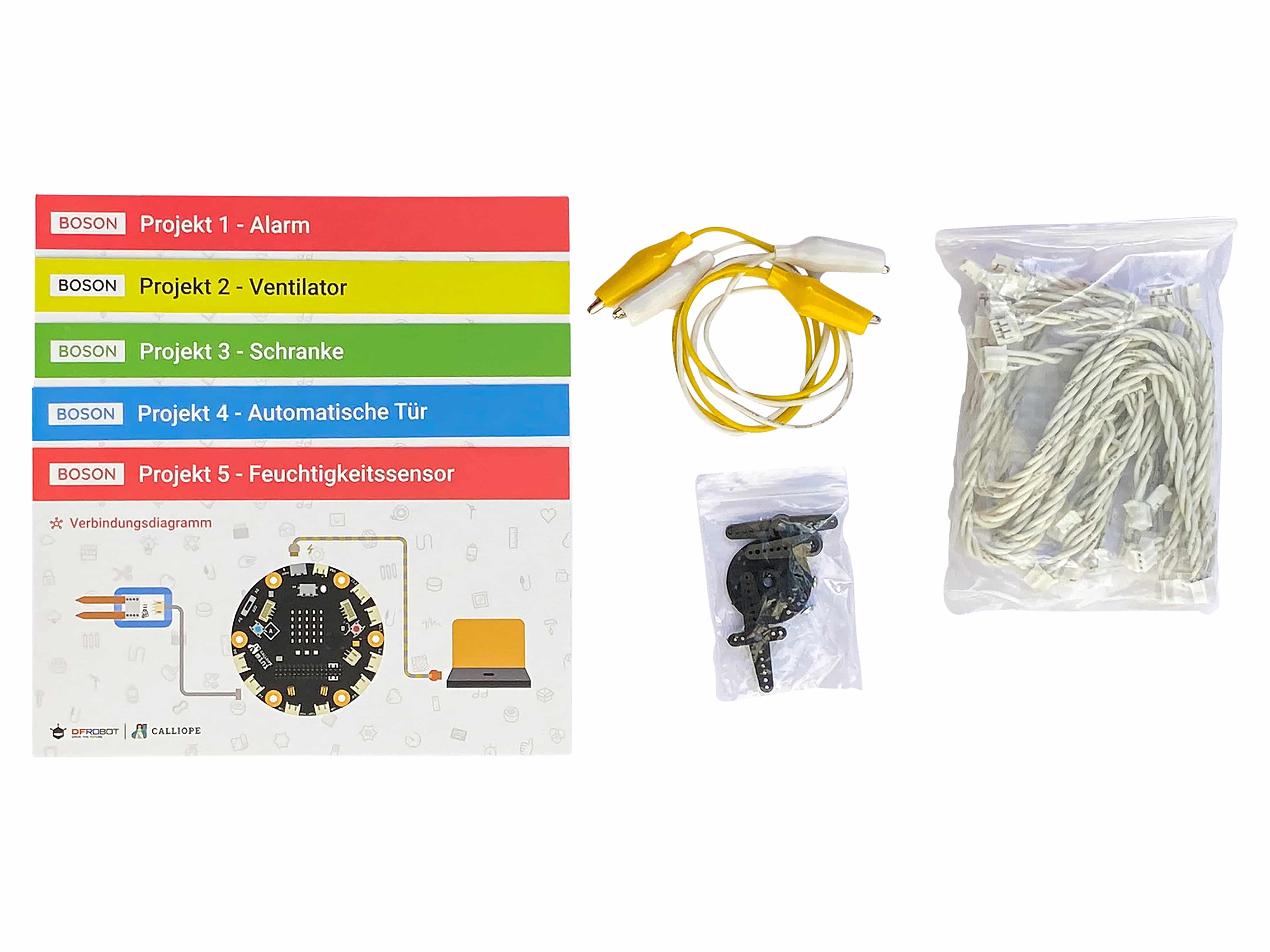 CALLIOPE Boson-Erweiterungsplatine für Calliope mini V3 CALLIOPE Boson-Erweiterungsplatine für Calliope mini V3