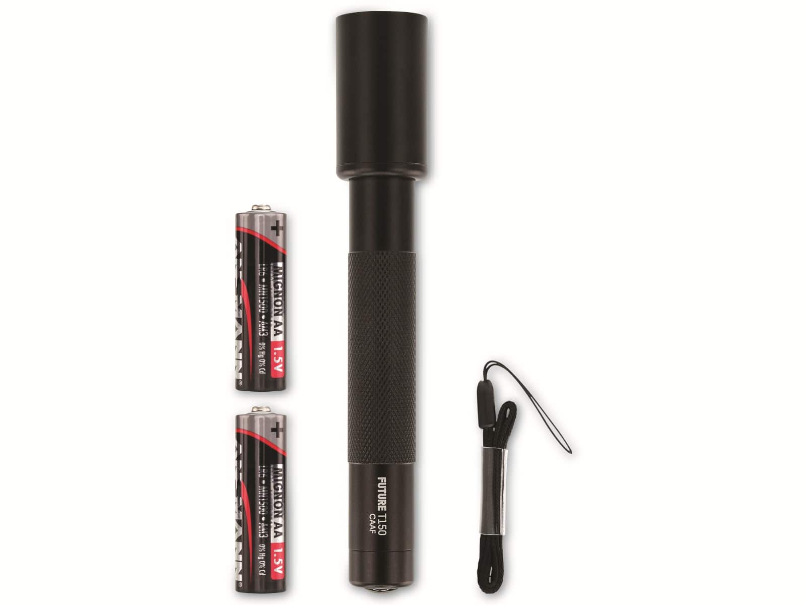 ANSMANN LED-Taschenlampe Future T150, Alu, 3W, 150 lm, batteriebetrieben ANSMANN LED-Taschenlampe Future T150, Alu, 3W, 150 lm, batteriebetrieben