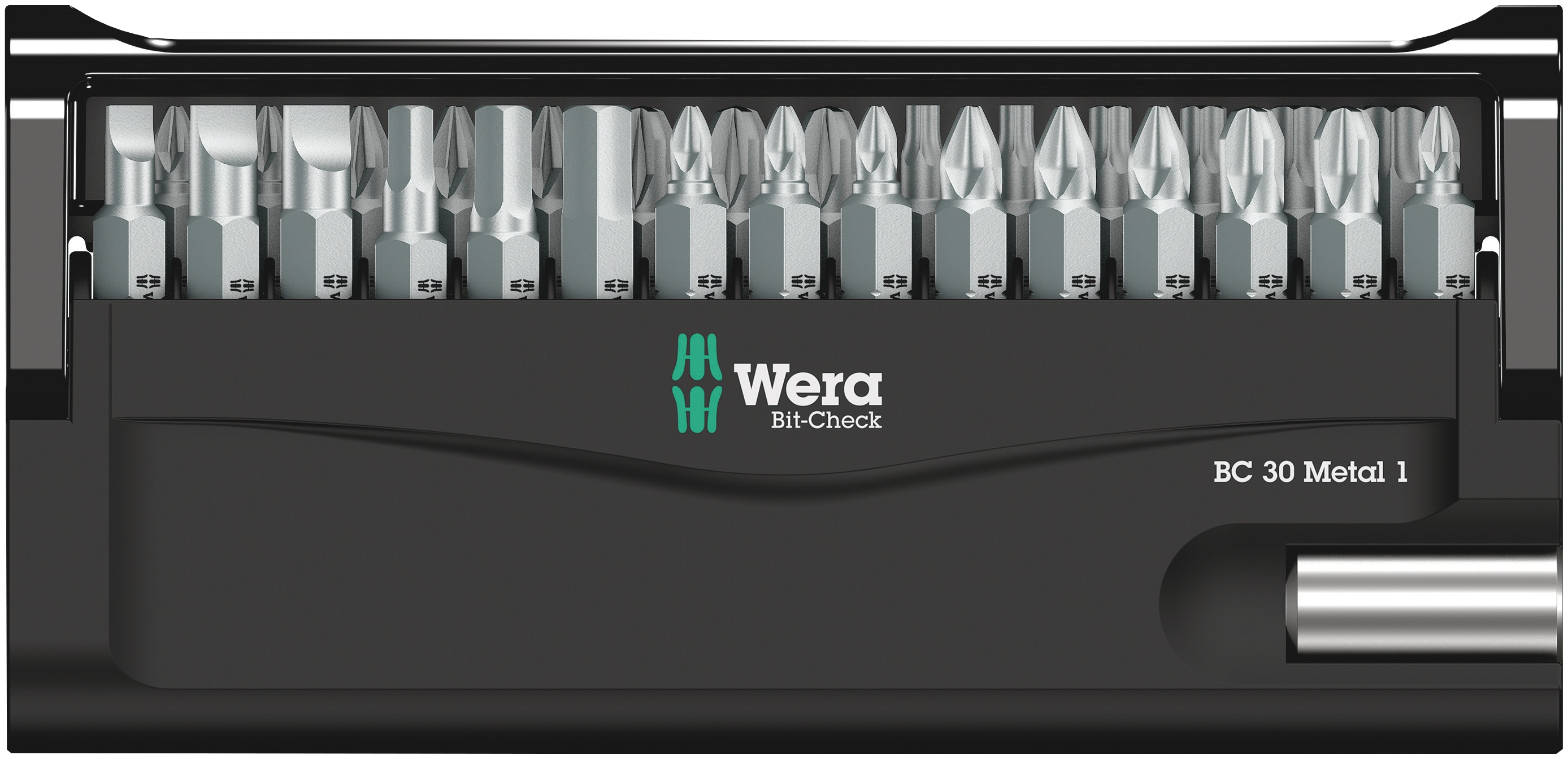 WERA Bit-Set, 05057434001, Bit-Check 30 Metal 1, 30‑teilig WERA Bit-Set, 05057434001, Bit-Check 30 Metal 1, 30‑teilig