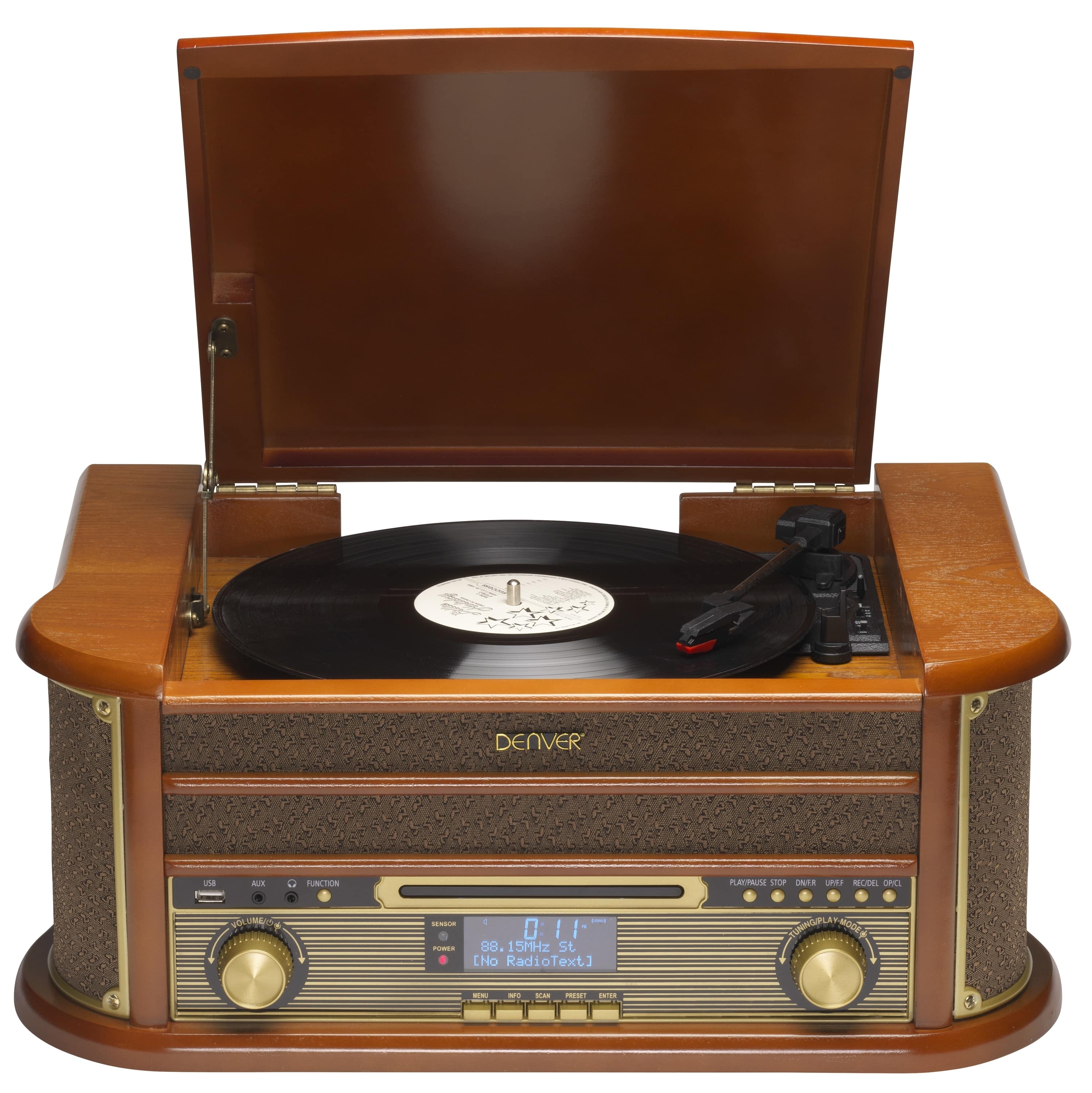 DENVER Retro Music Center MRD-51, Holz DENVER Retro Music Center MRD-51, Holz