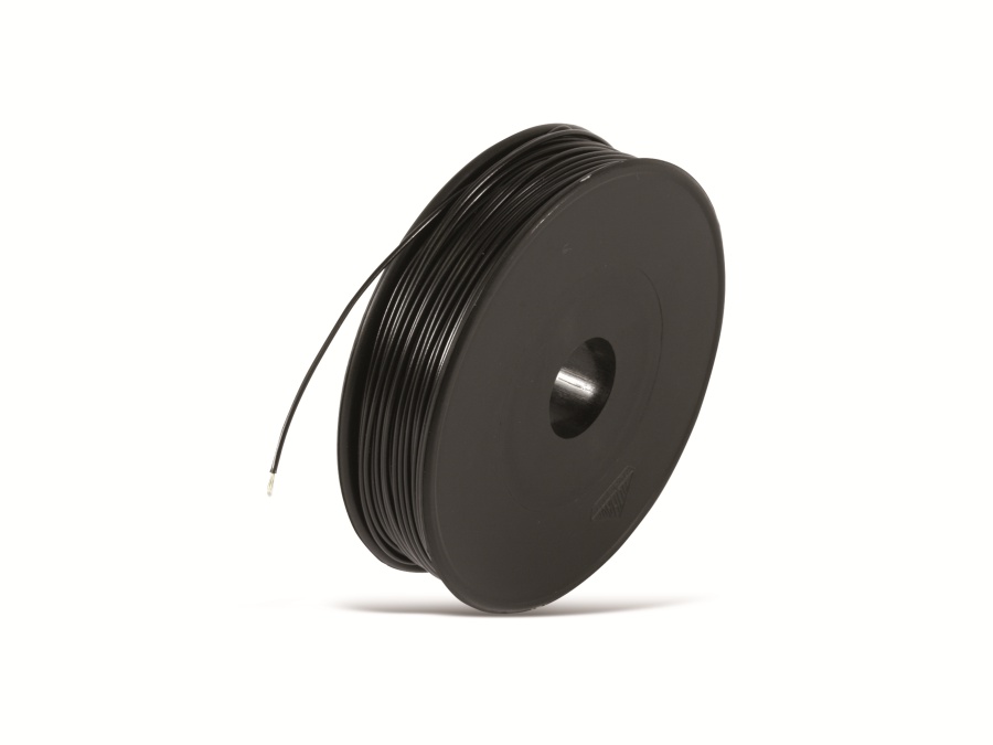 RAUTRONIC Schaltdraht YV, 0,5 mm, 25 m, schwarz RAUTRONIC Schaltdraht YV, 0,5 mm, schwarz
