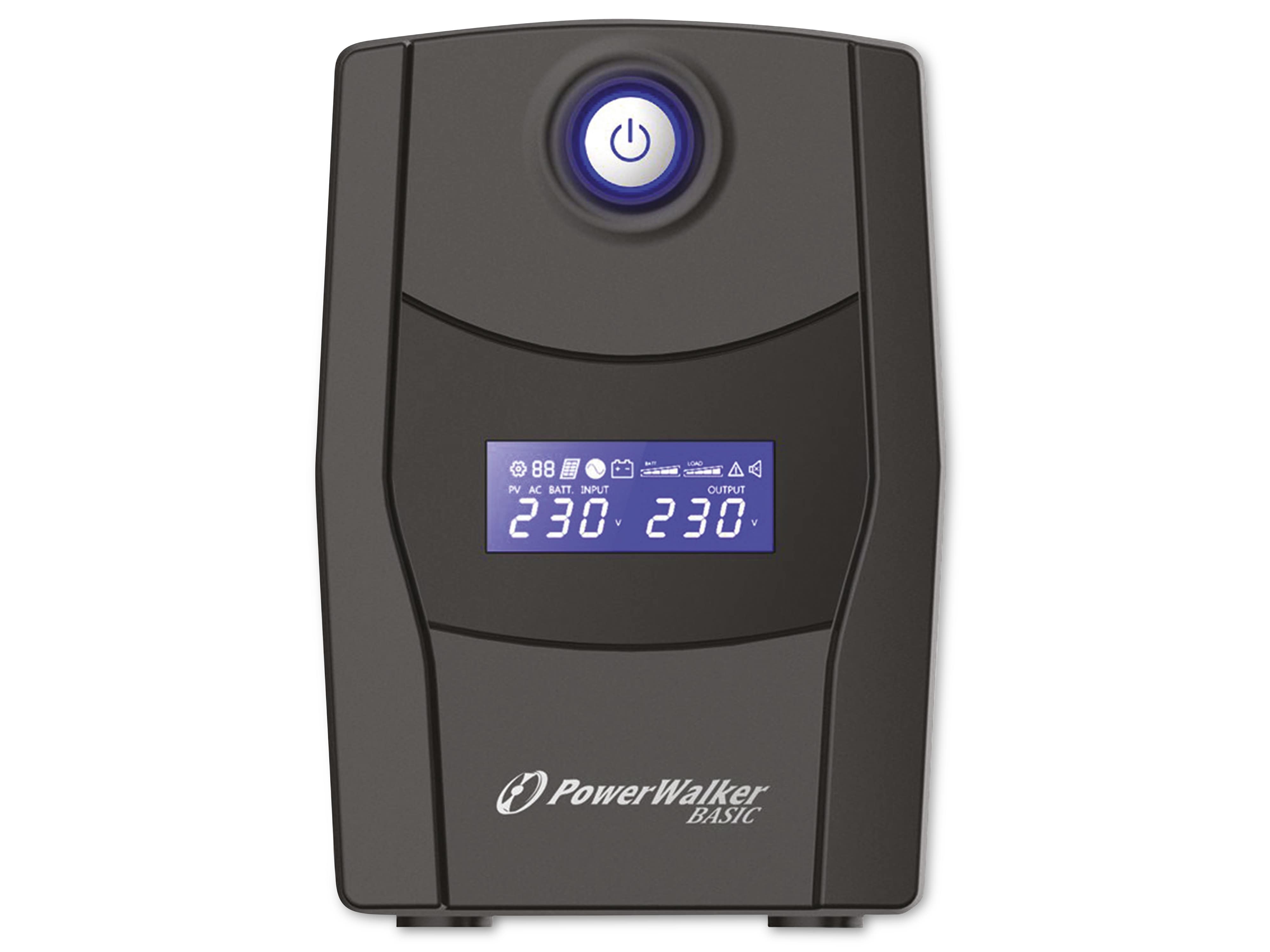 BLUEWALKER VI 1000 STL USV Basic 1000VA, 600W BLUEWALKER VI 1000 STL USV Basic 1000VA, 600W