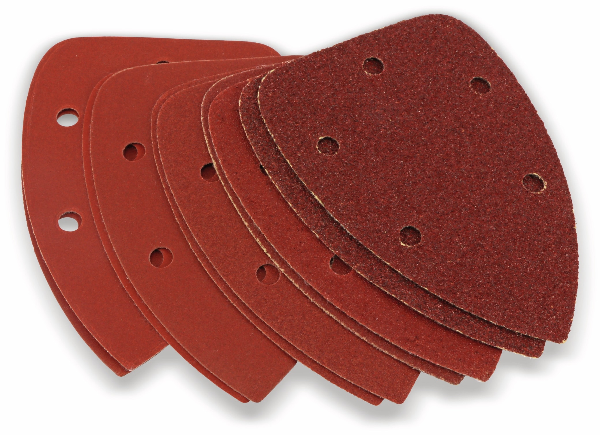 Schleifdreiecke-Set, 10 Stück, 140x140x90 mm