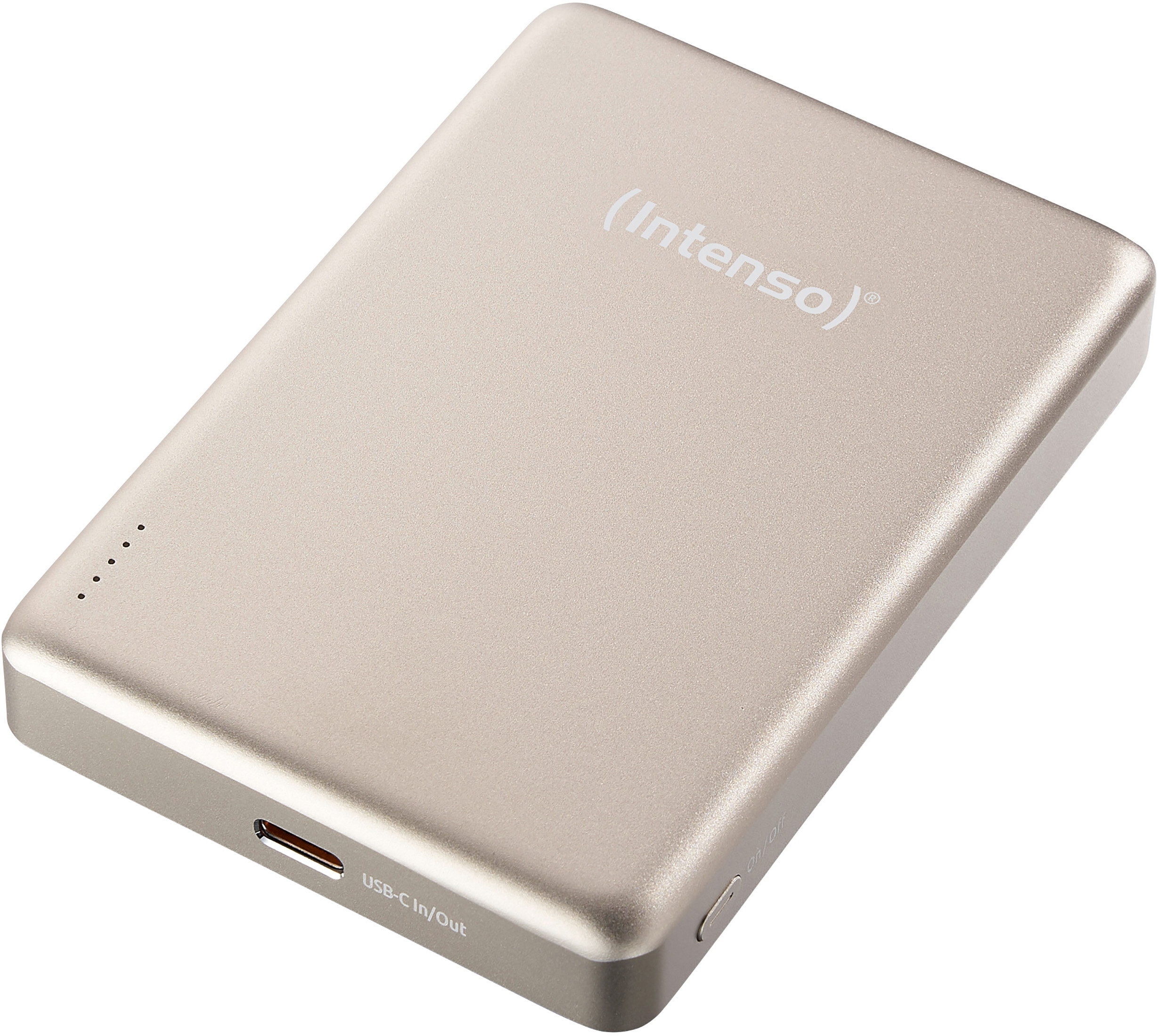 INTENSO Powerbank Magnetic Wireless, MW 10000, champange