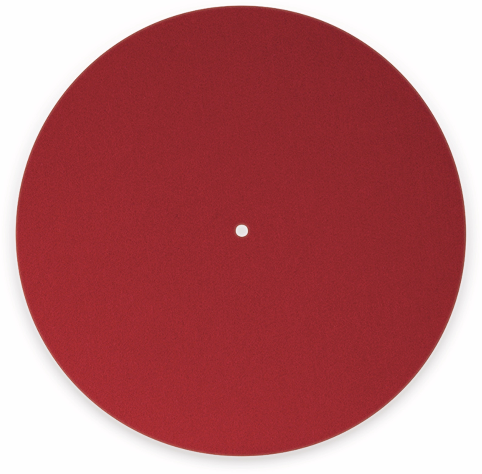 DYNAVOX Plattentellerauflage PM2, rot, Filz DYNAVOX Plattentellerauflage PM2, rot, Filz