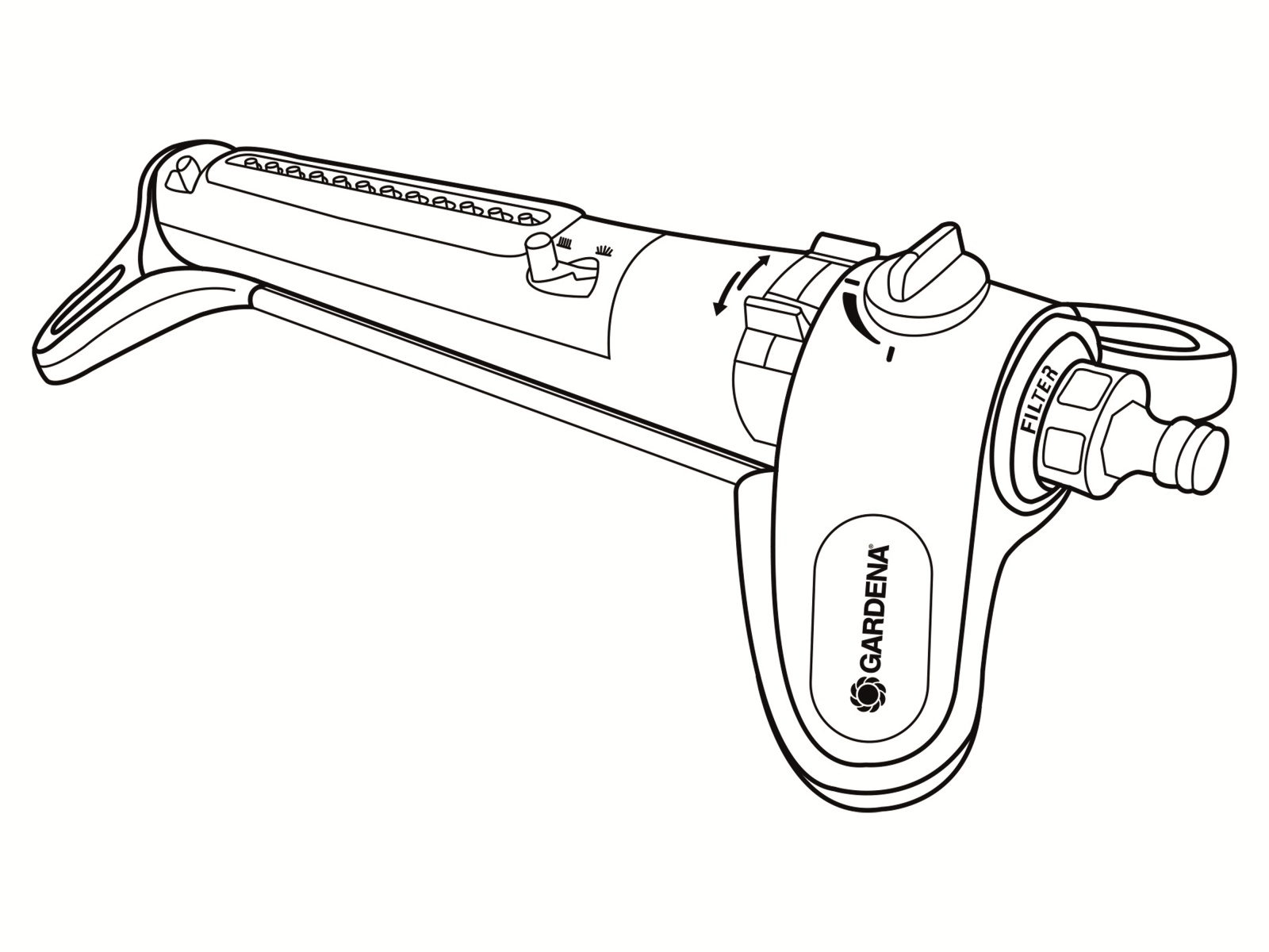 GARDENA Viereckregner AquaZoom S GARDENA Viereckregner AquaZoom S
