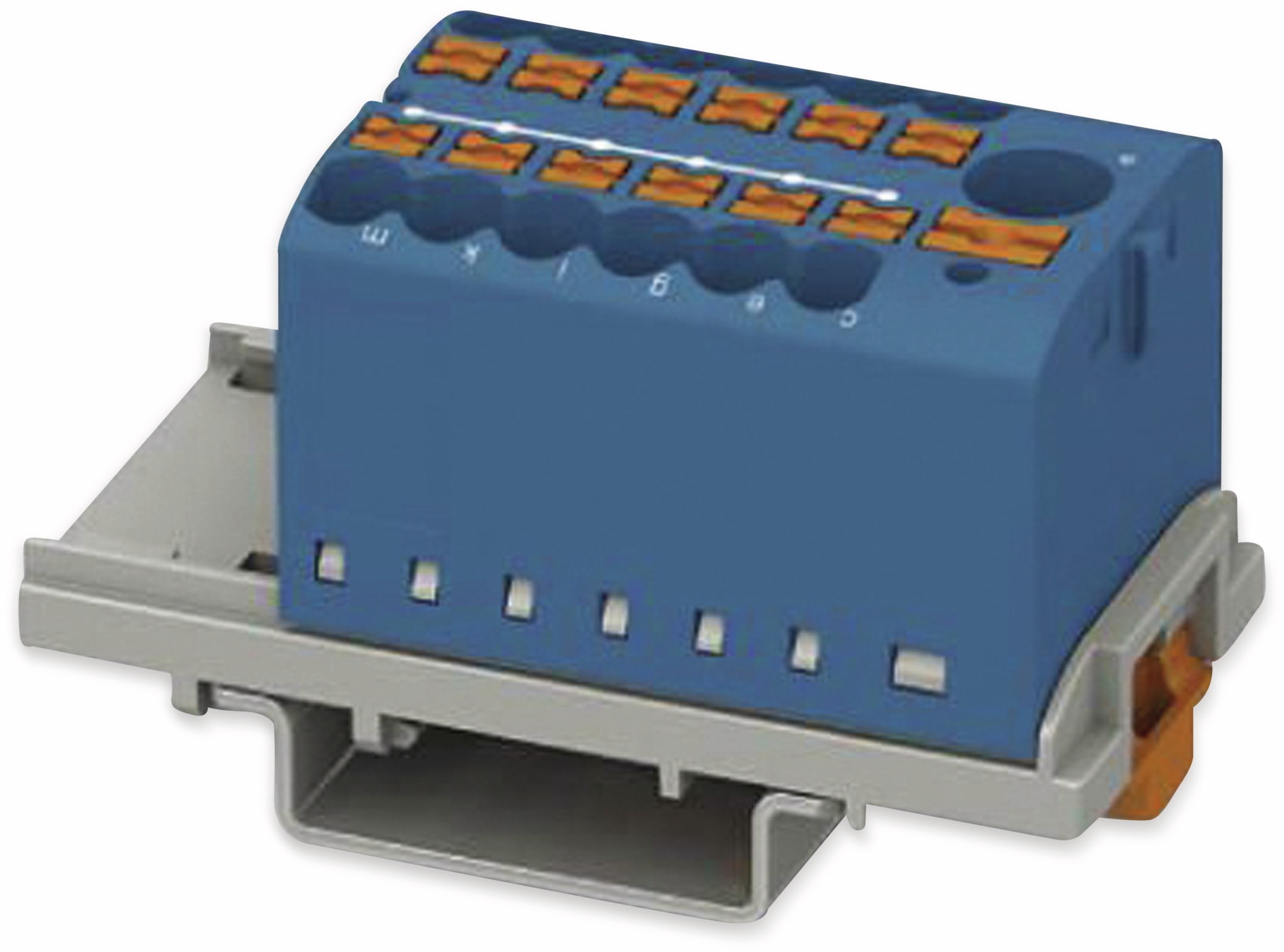 PHOENIX CONTACT Verteilerblock, 3273090, PTFIX 6/12X2,5-NS35 BU PHOENIX CONTACT Verteilerblock, 3273090, PTFIX 6/12X2,5-NS35 BU