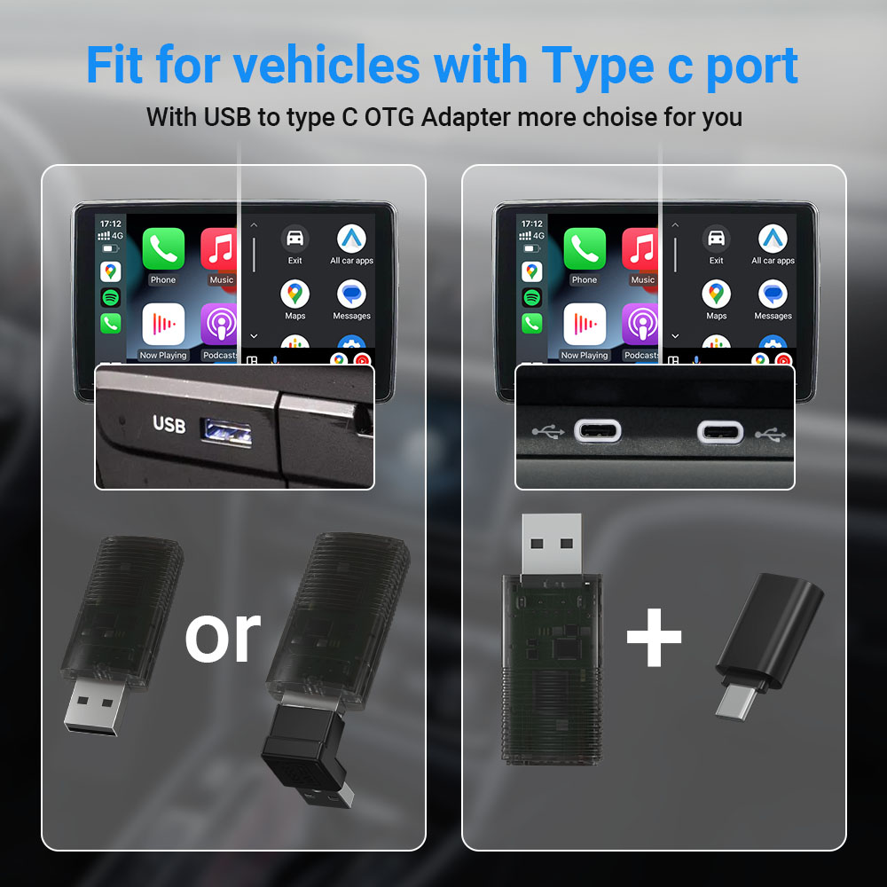 TECHNAXX USB-Dongle TX-346, Car Play & Android Auto TECHNAXX USB-Dongle TX-346, Car Play & Android Auto