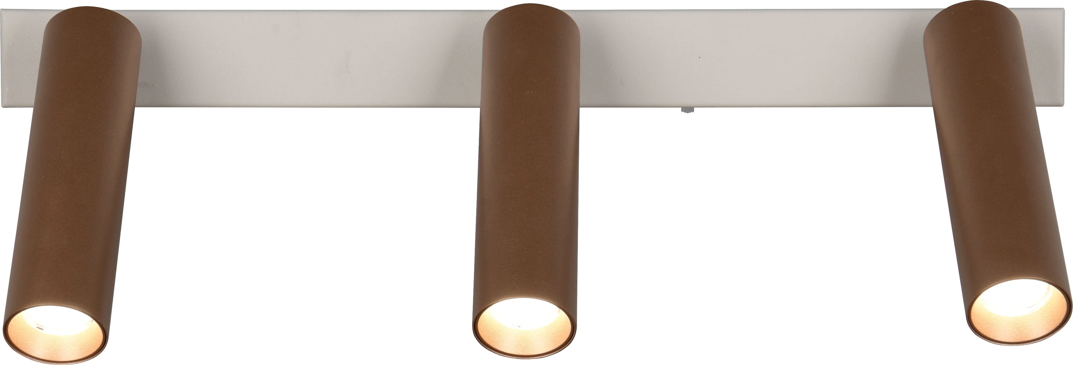 TRIO LED-Spotleuchte TRIO AMBALA, 849210365, 3-fach, 3x 5,5 W, 3x 500 ml, coffee TRIO LED-Spotleuchte TRIO AMBALA, 849210365, 3-fach, 3x 5,5 W, 3x 500 ml, coffee