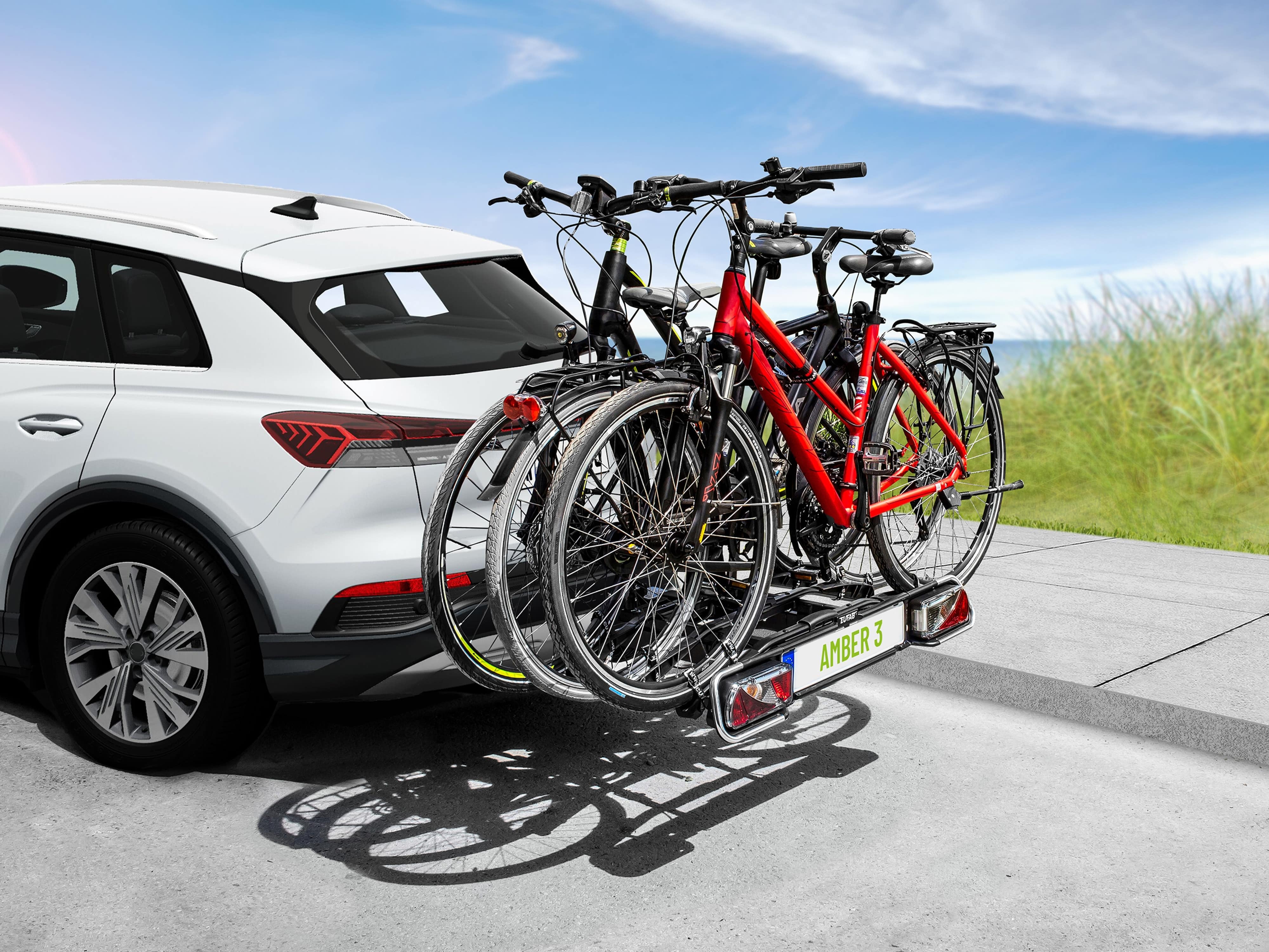 EUFAB Fahrradträger AMBER 3, 11555, für 3 Fahrräder EUFAB Fahrradträger AMBER 3, 11555, für 3 Fahrräder