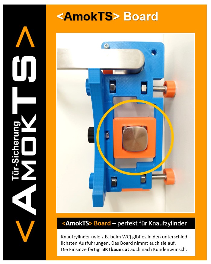 AMOKTS Türsicherung Board Türsicherung Board