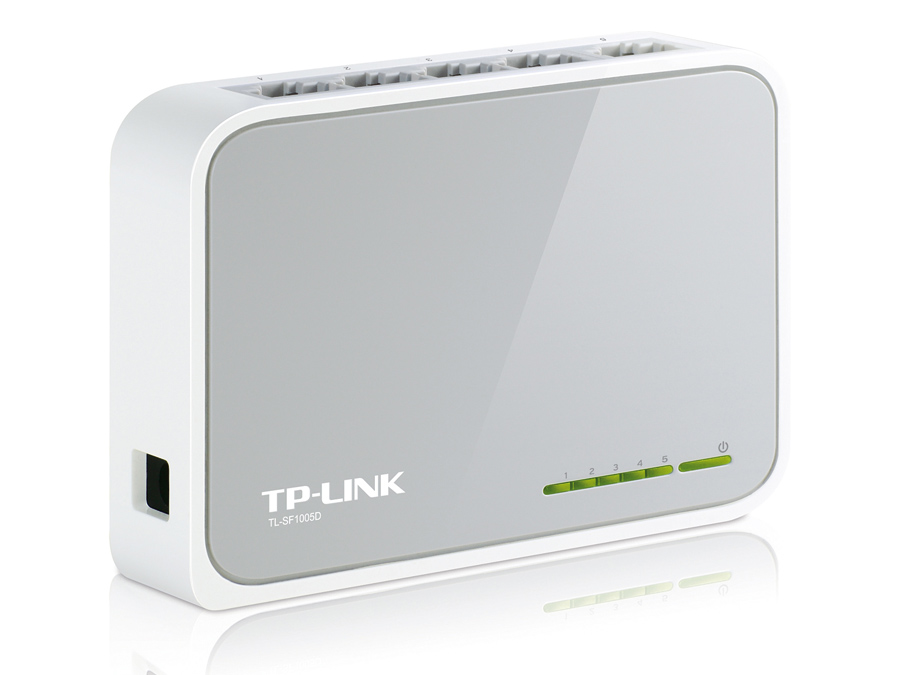 TP-LINK Netzwerk-Switch TL-SF1005D, 5-Port TP-LINK Netzwerk-Switch TL-SF1005D, 5-Port