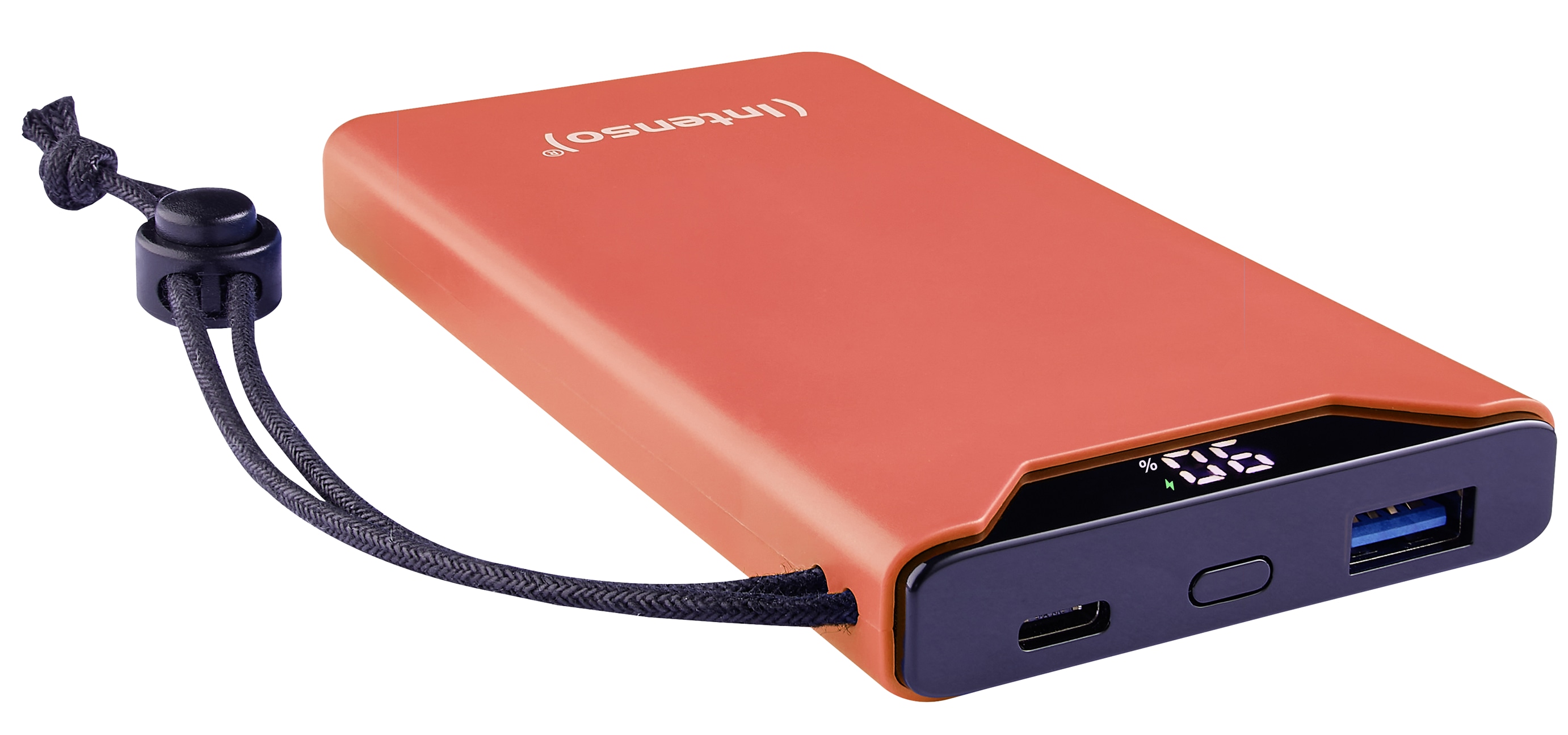 INTENSO USB Powerbank 7332038, F10000, 10.000mAh, 20 W, orange INTENSO USB Powerbank 7332038, F10000, 10.000mAh, 20 W, orange