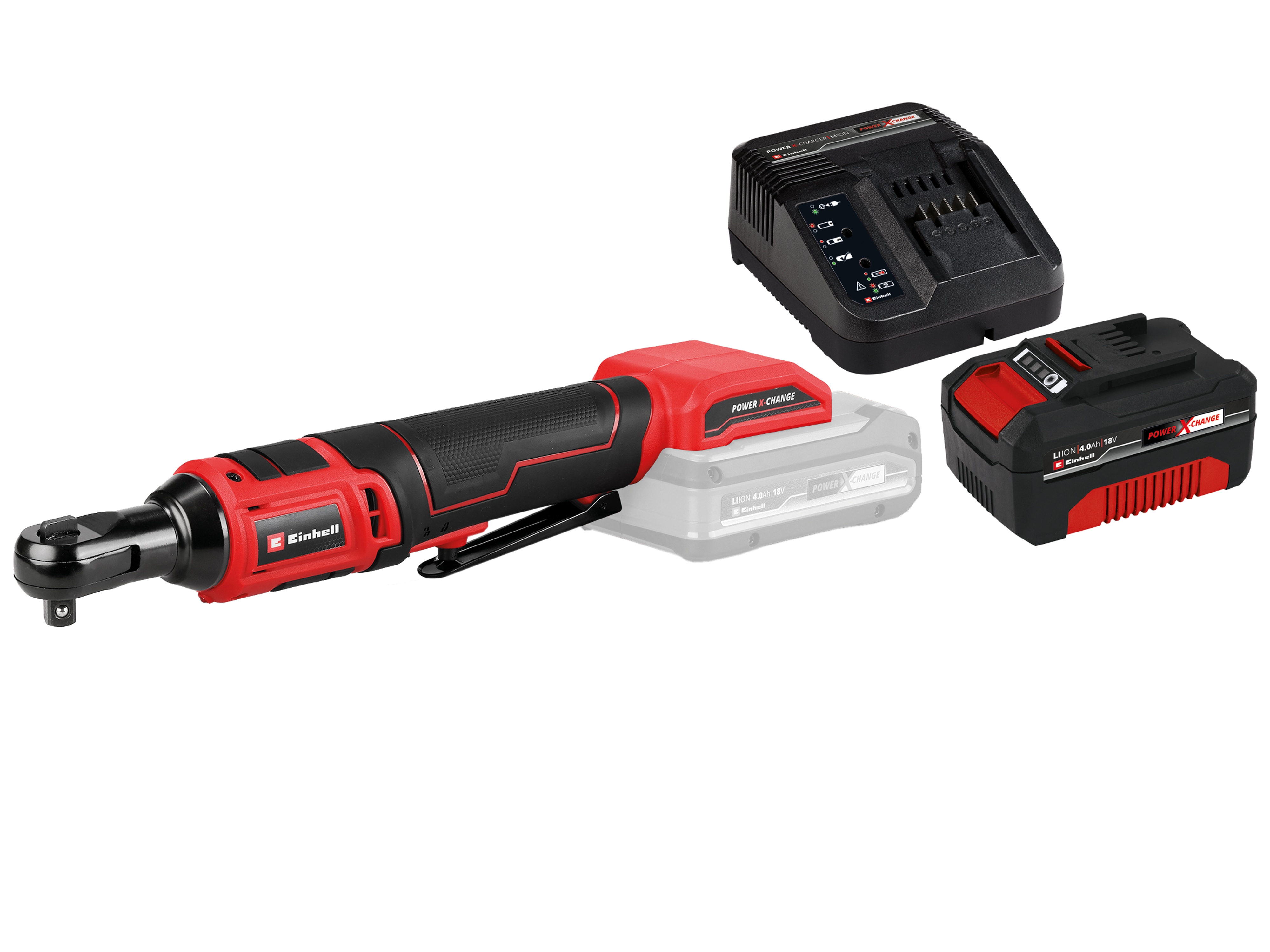 EINHELL Akku-Ratschenschraubendreher TE-RW 18/60 Li Kit (1x 4,0 Ah) EINHELL Akku-Ratschenschraubendreher TE-RW 18/60 Li Kit (1x 4,0 Ah)