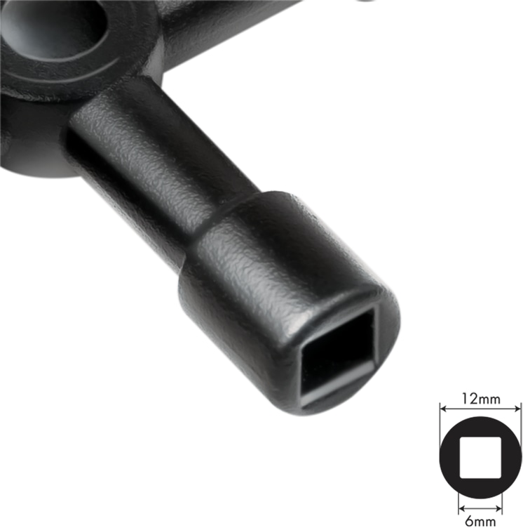 LOGILINK Universal-Kreuzschlüssel WZ0072 LOGILINK Universal-Kreuzschlüssel WZ0072