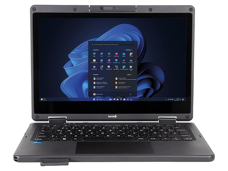 Terra Notebook Mobile 360-11 V4, 29,5 cm (11,6"), WXGA, Intel® N100, 8GB DDR4, 256GB SSD