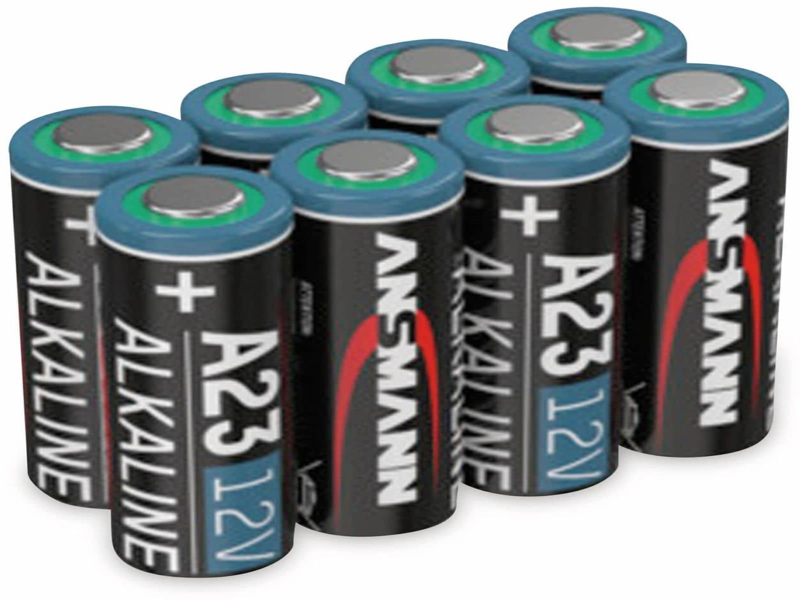 ANSMANN Batterie, Alkaline, A23 / LR23, 12 V, 8er Set ANSMANN Batterie, Alkaline, A23 / LR23, 12 V, 8er Set