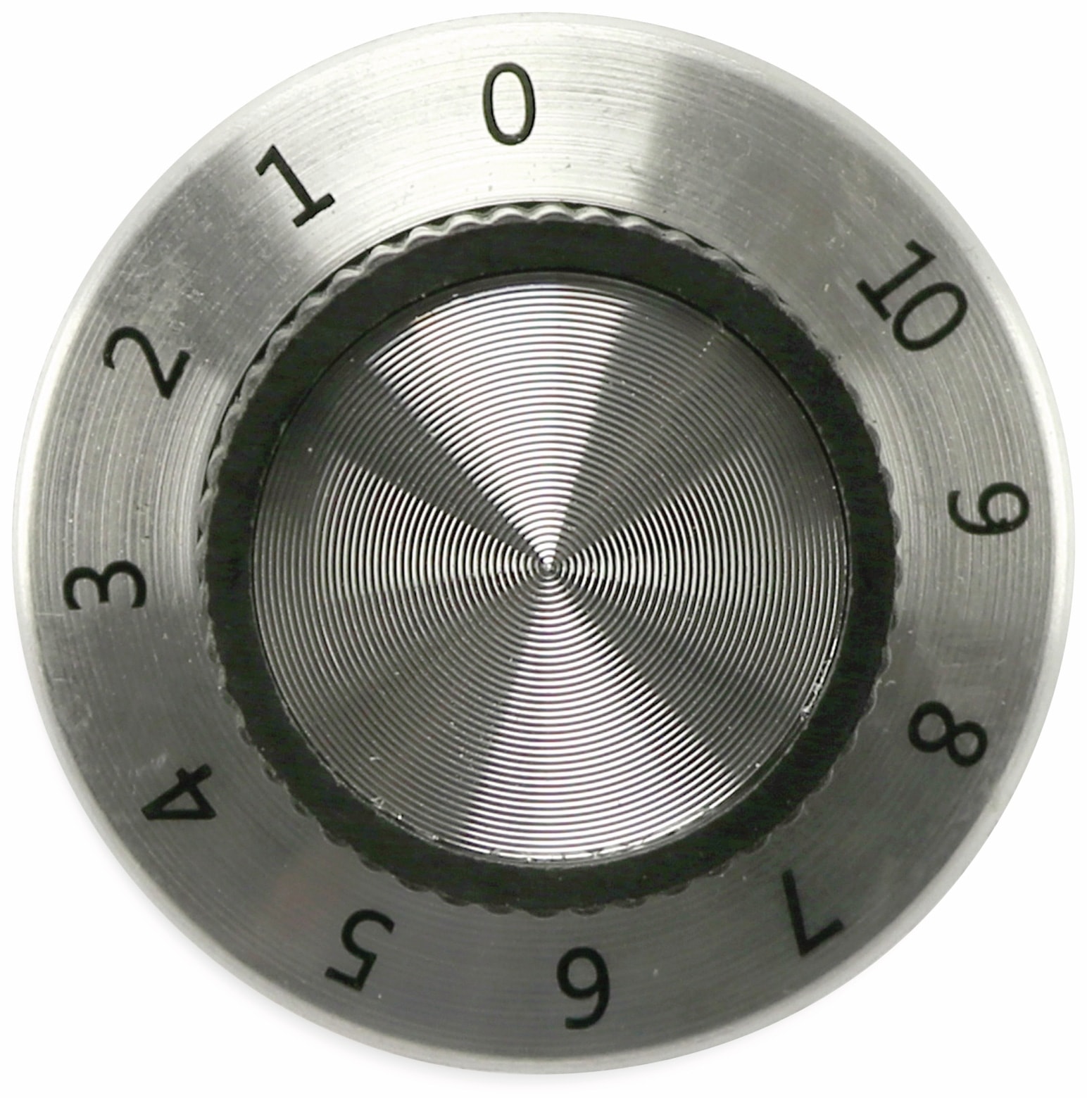 Drehknopf, 38x19mm, 0...10 Skala Drehknopf, 38x19mm, 0...10 Skala