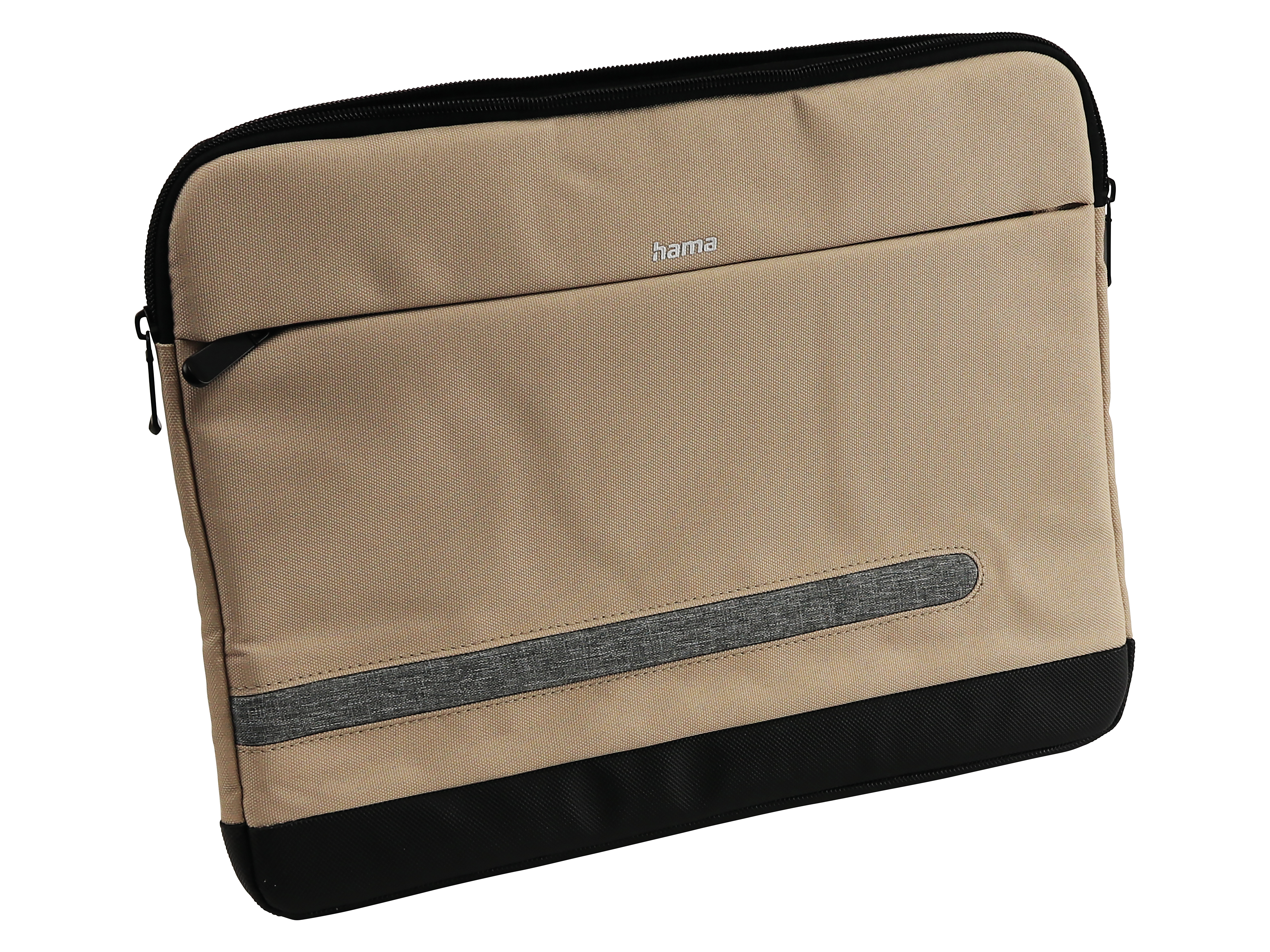 HAMA Notebook-Sleeve Terra, 33,8 cm (13,3"), Beige, recyceltes Polyester HAMA Notebook-Sleeve Terra, 33,8 cm (13,3"), Beige, recyceltes Polyester