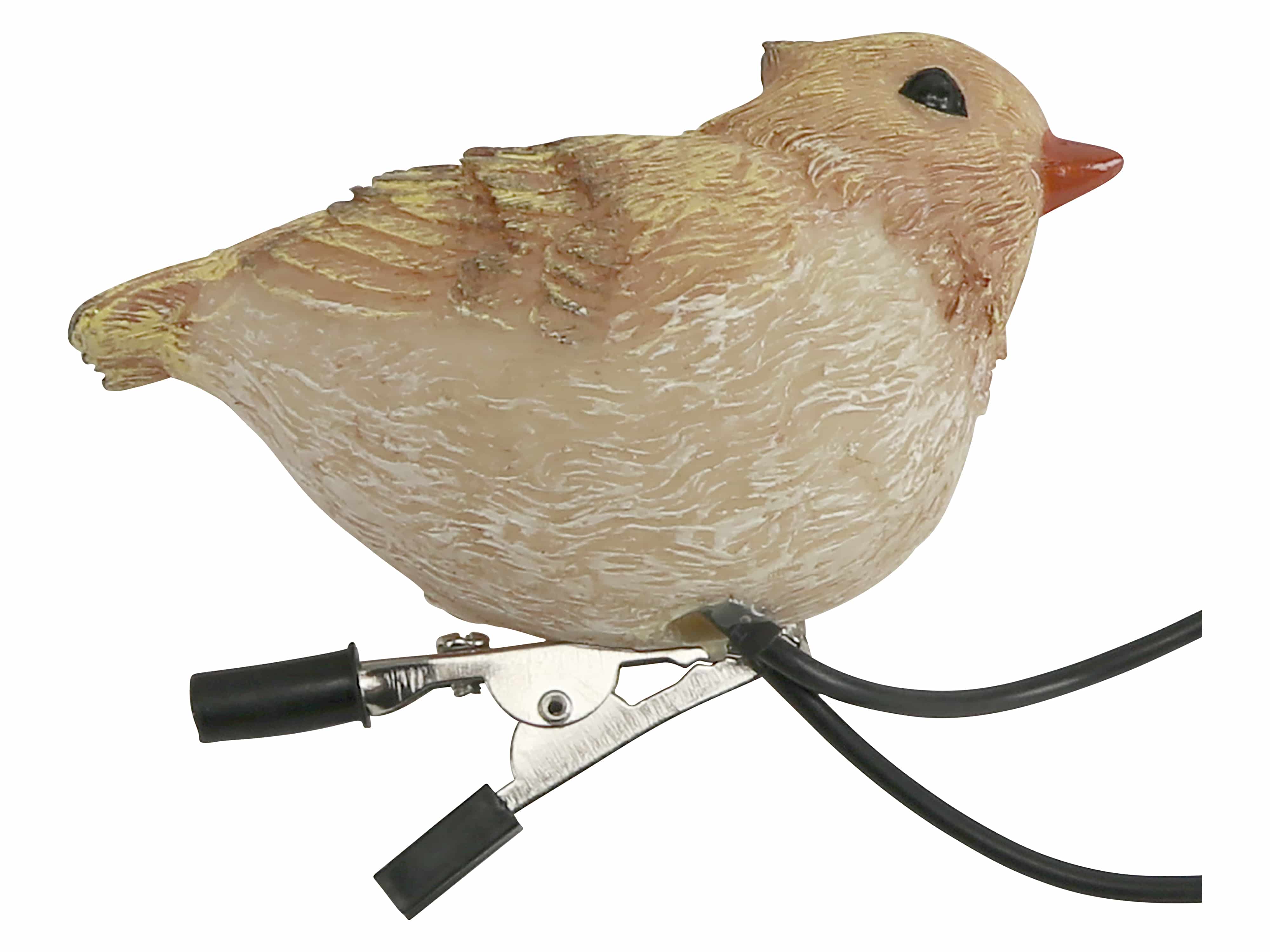 Solar-LED-Dekobeleuchtung, 5 LED-Vögel mit Klemme, B-Ware Solar-LED-Dekobeleuchtung, 5 LED-Vögel mit Klemme