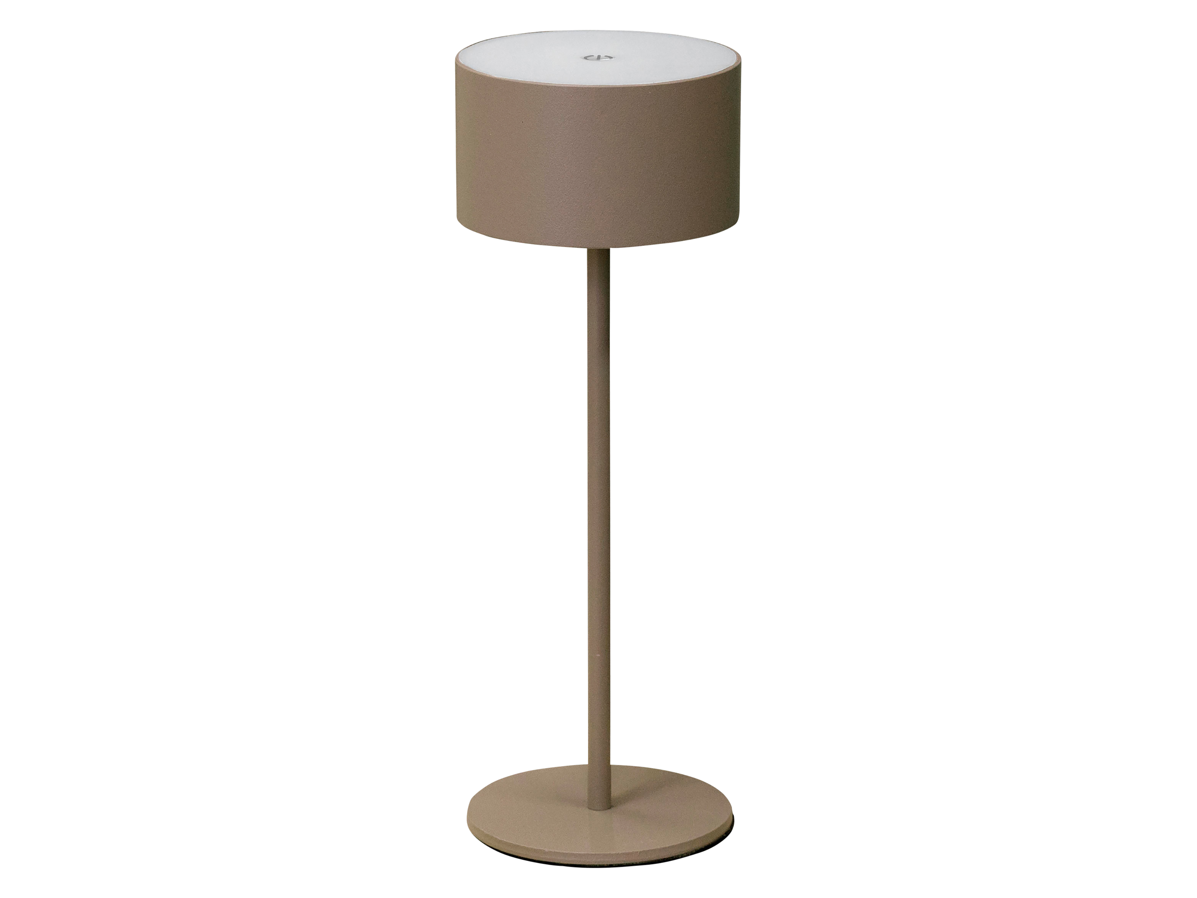 MÜLLER-LICHT LED-Akku-Tischleuchte Flora, 2 W, 110 lm, 3000 K, braun
