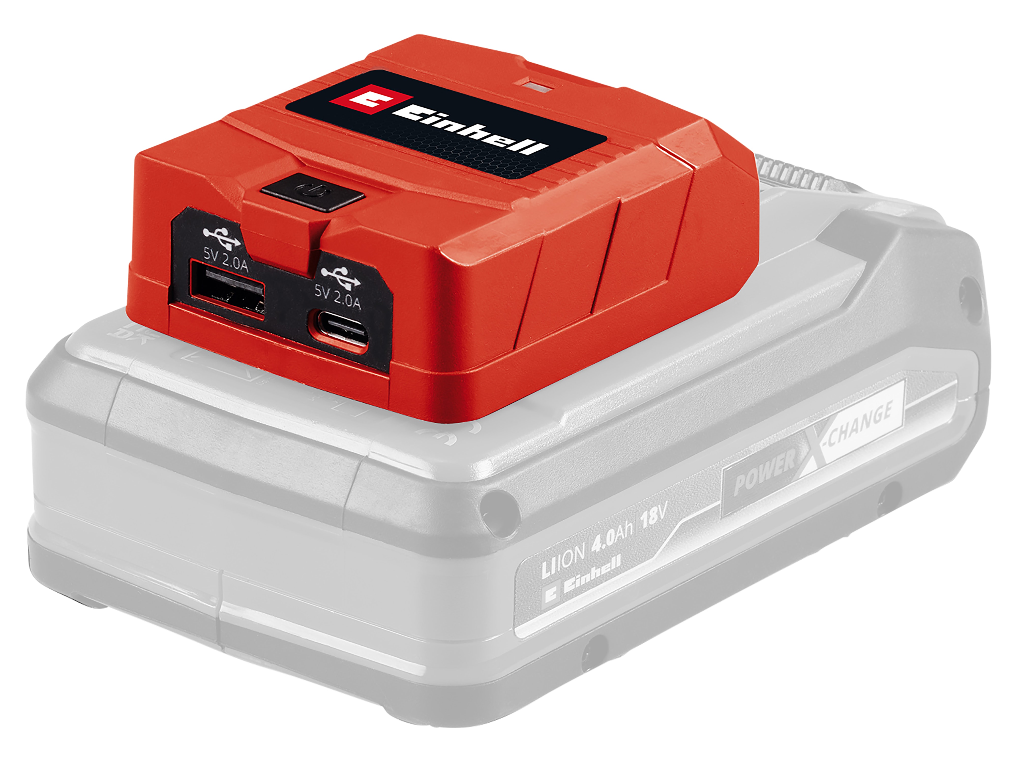 EINHELL USB-Akku-Adapter TC-CP 18 Li, USB A/C, Solo EINHELL USB-Akku-Adapter TC-CP 18 Li, USB A/C, Solo