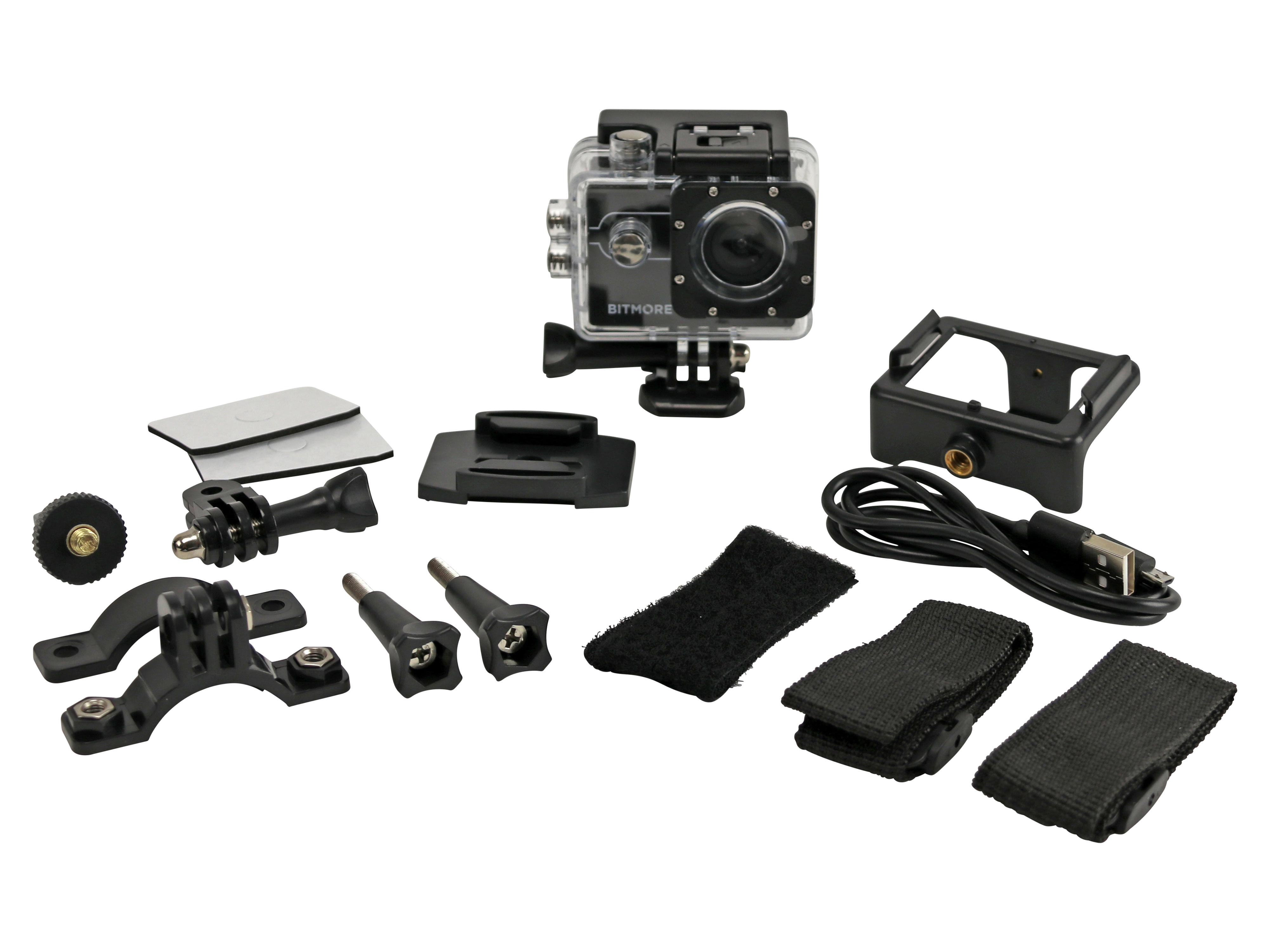 BITMORE Action-Kamera BM-4K03H, 4K, 8 GB