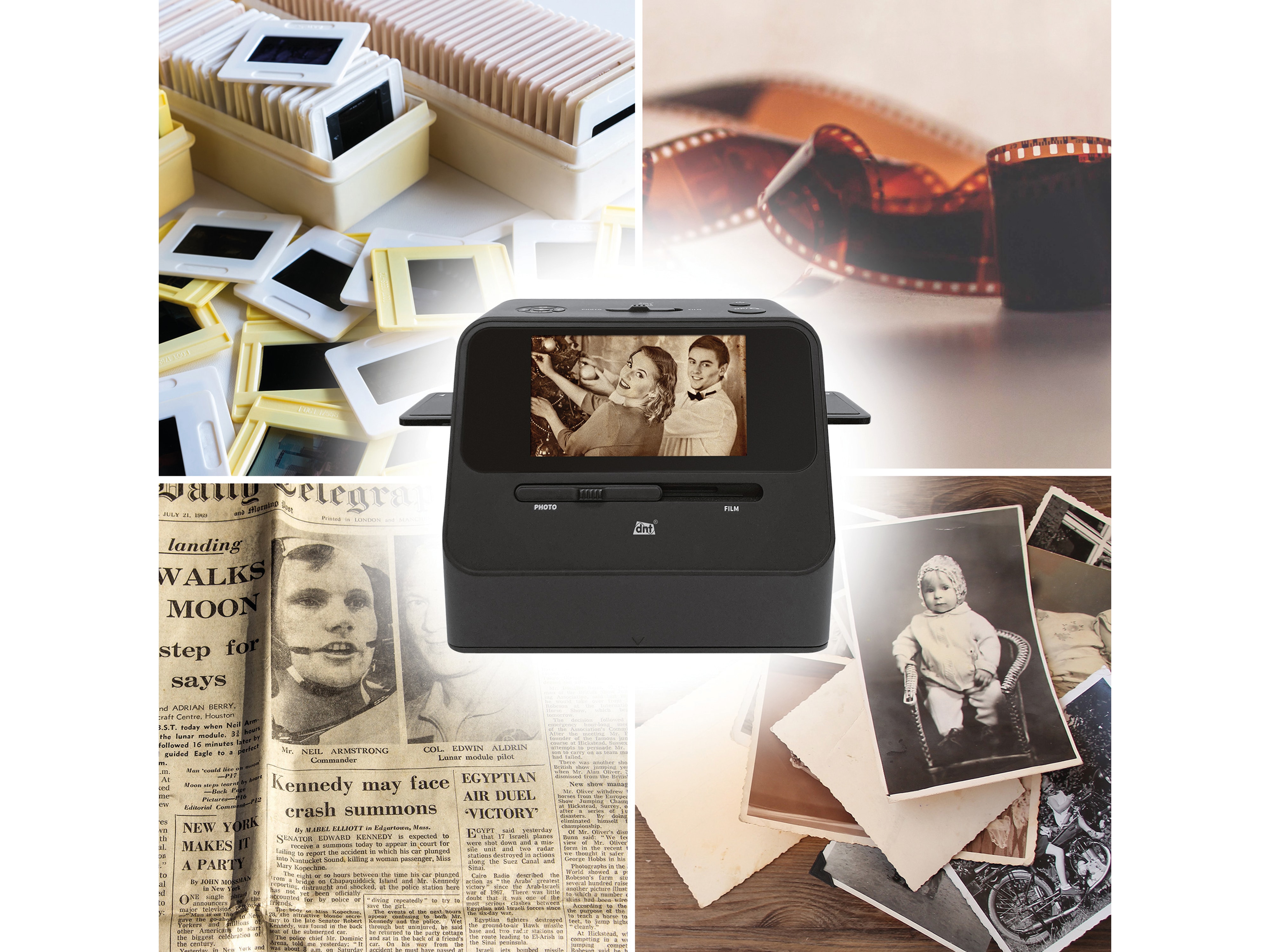 DNT Diascanner 4-in-1 SlideCopy Pro, 14 MP DNT Diascanner 4-in-1 SlideCopy Pro, 14 MP